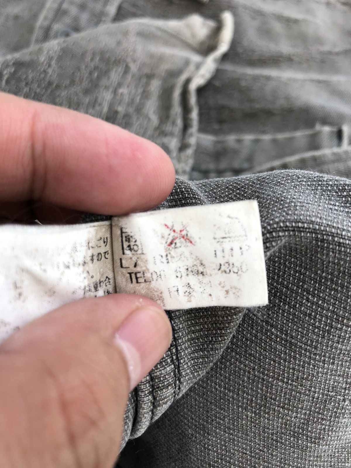 L7 Real Hip L7 Real Hip Japan Destroyed Shirt Jacket Homeless Design Size US S / EU 44-46 / 1 - 11 Thumbnail
