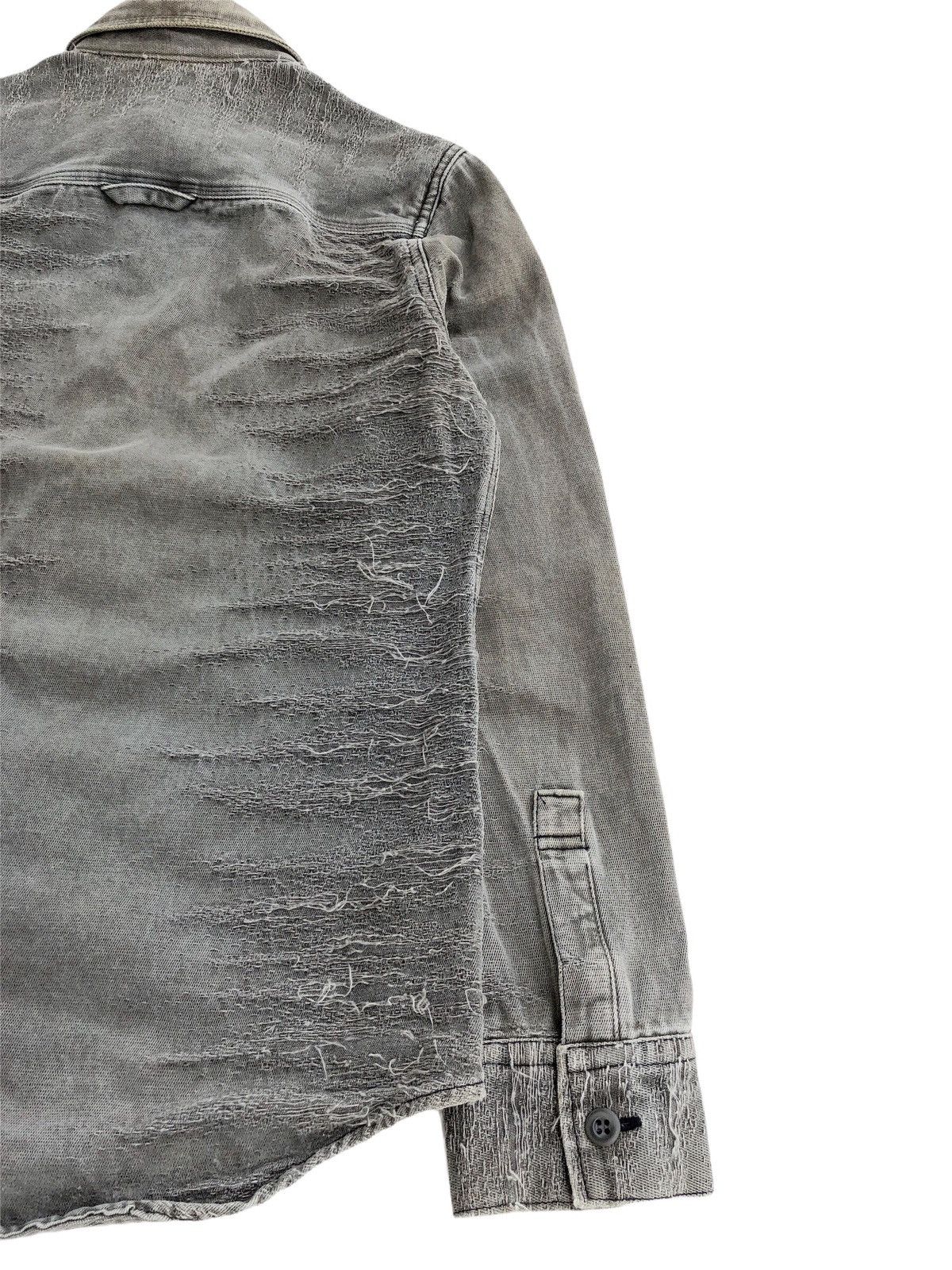 L7 Real Hip L7 Real Hip Japan Destroyed Shirt Jacket Homeless Design Size US S / EU 44-46 / 1 - 7 Thumbnail
