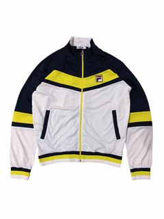Fila FILA Tonetto Colorblock Sherpa Jacket Grailed