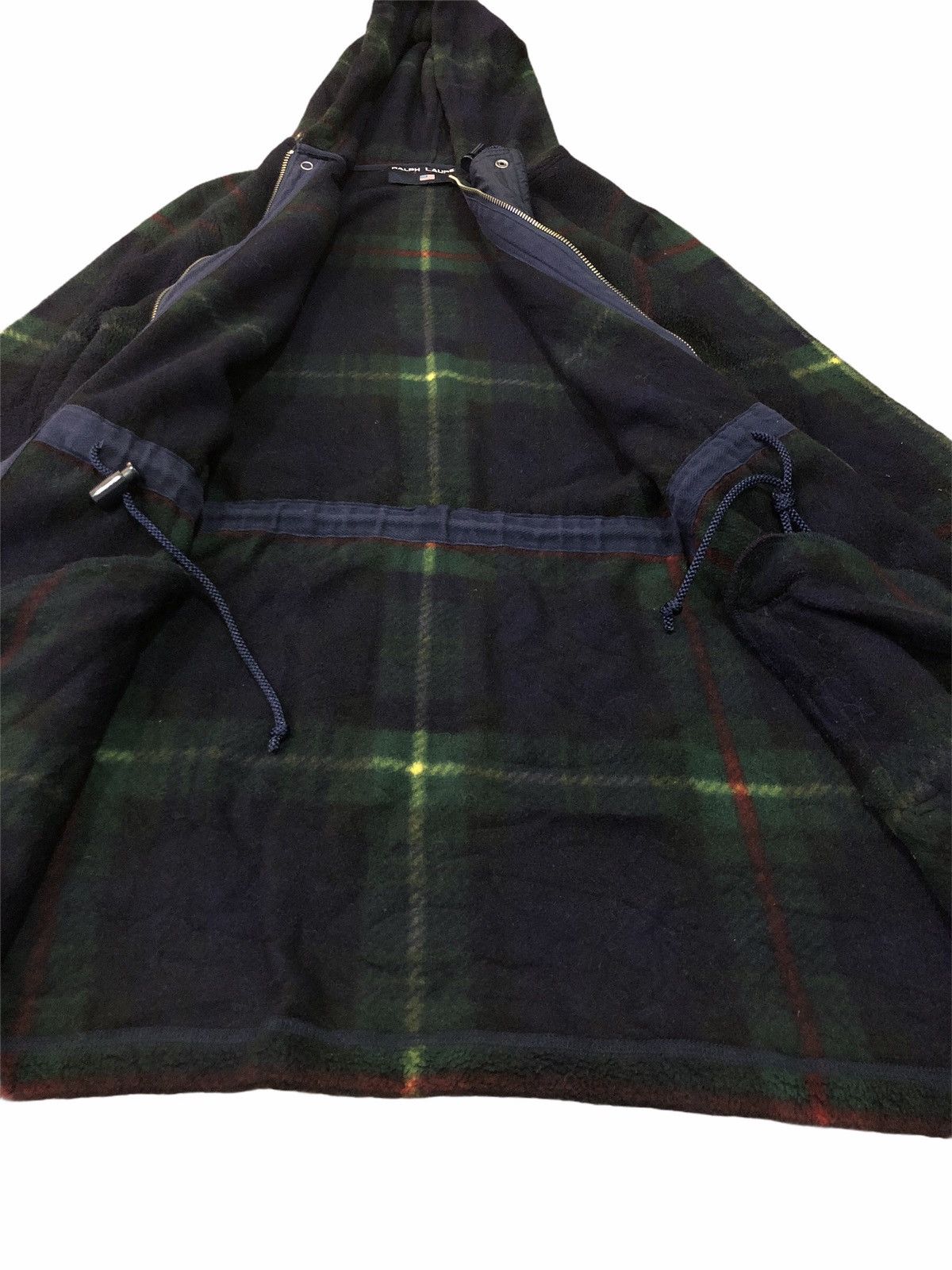 Polartec × Polo Ralph Lauren Polo Sport Ralph Lauren Green Tartan Button Hoodie Jacket Size US M / EU 48-50 / 2 - 5 Thumbnail