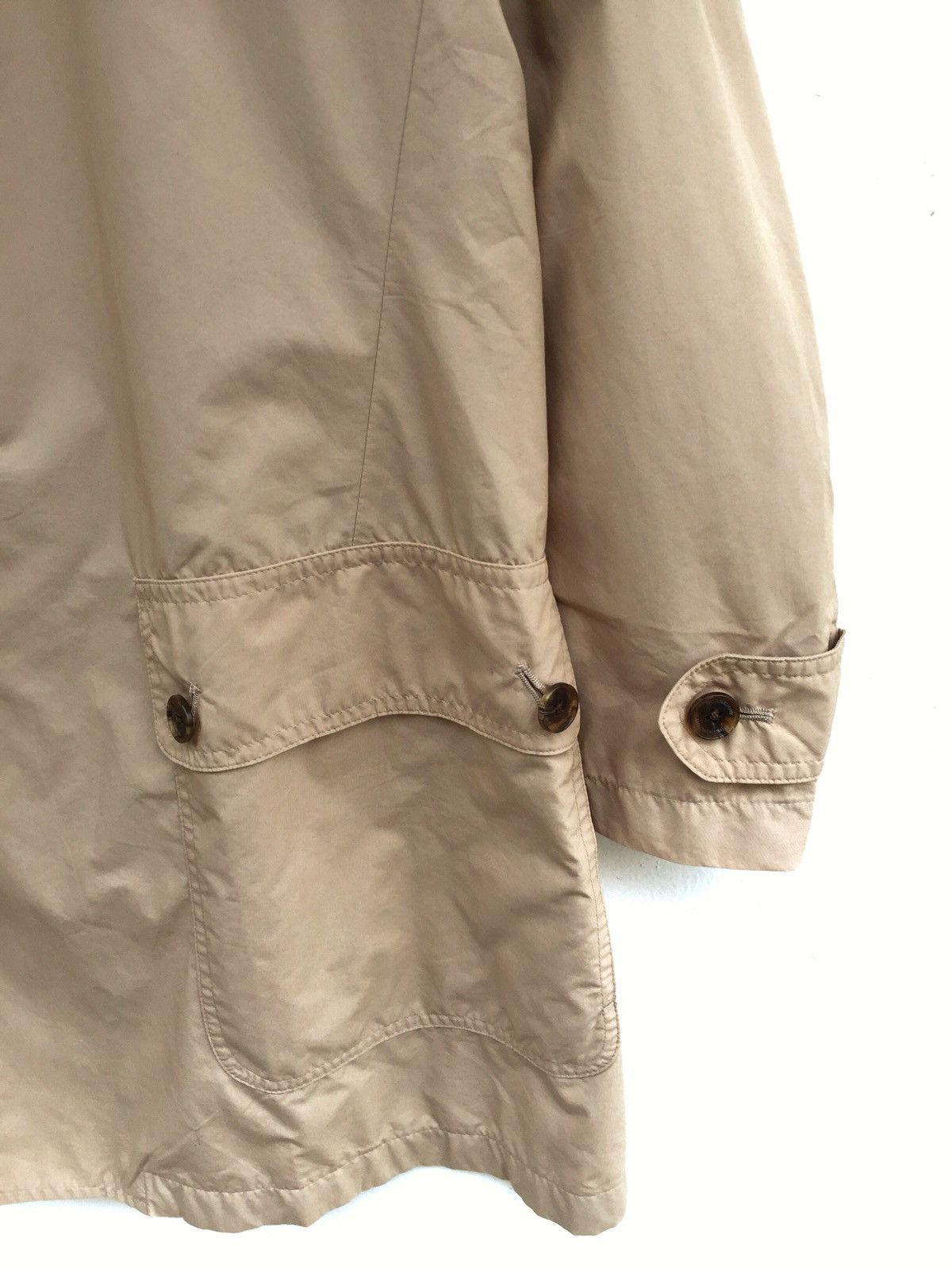 Burberry Vintage 90s Burberry London Trench Coat Jacket Overcoat Size US L / EU 52-54 / 3 - 9 Thumbnail