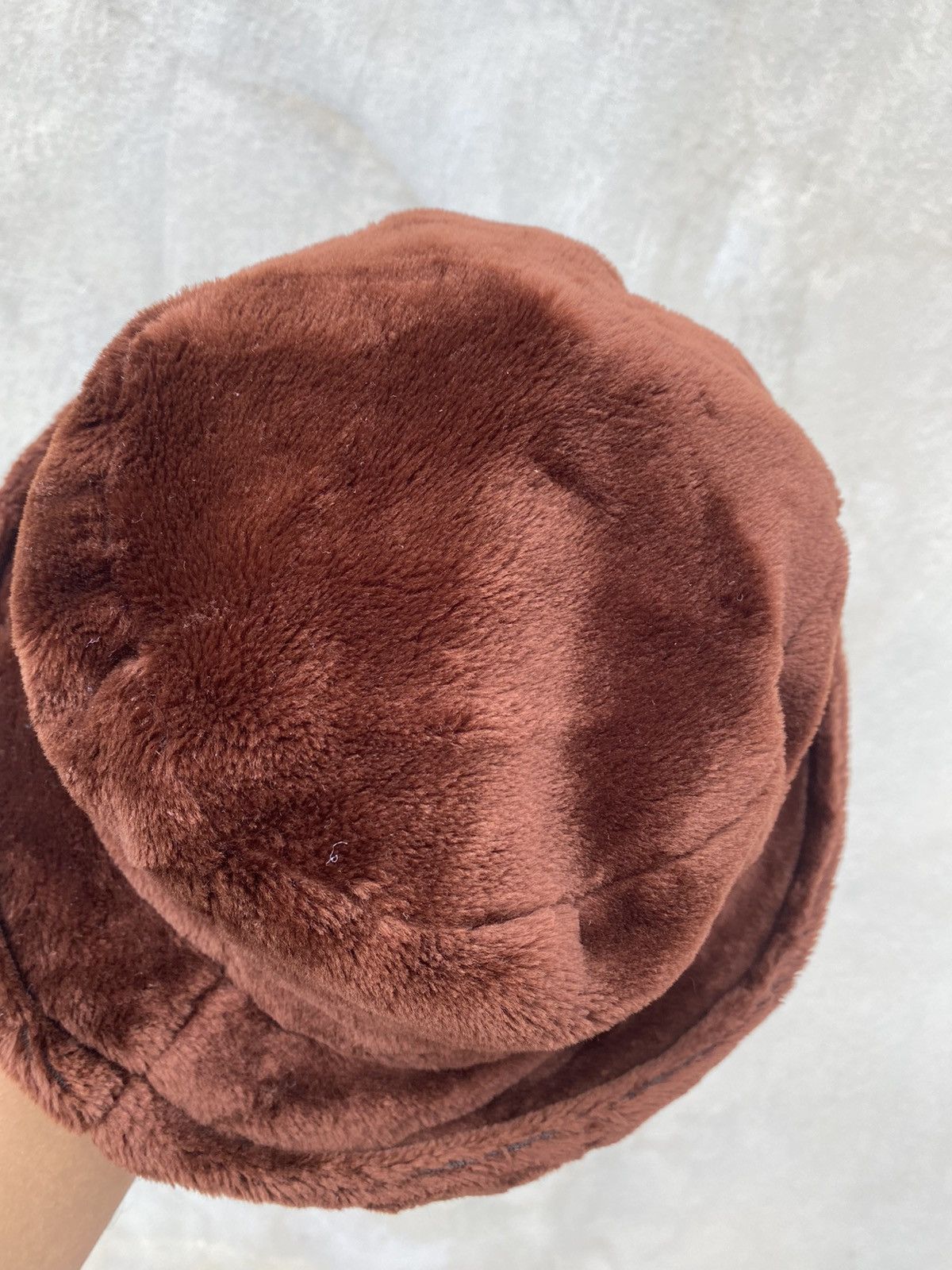 Moschino Authentic Velvet Bucket Hat By Moschino Size ONE SIZE - 4 Thumbnail