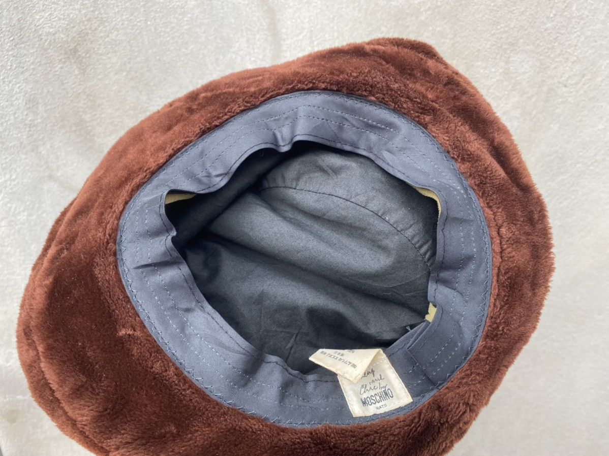 Moschino Authentic Velvet Bucket Hat By Moschino Size ONE SIZE - 5 Thumbnail