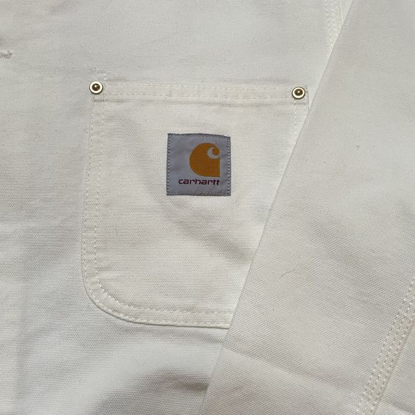 Carhartt Og Chore Coat Jacket Carhartt White M Grailed