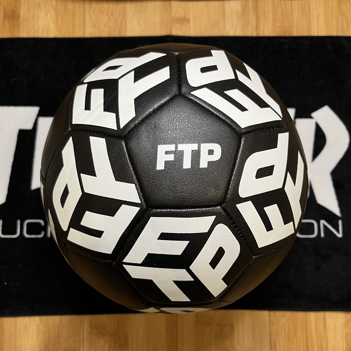 Fuck The Population Fuck The Population Dimension Soccer Ball (Black) Size ONE SIZE - 1 Thumbnail