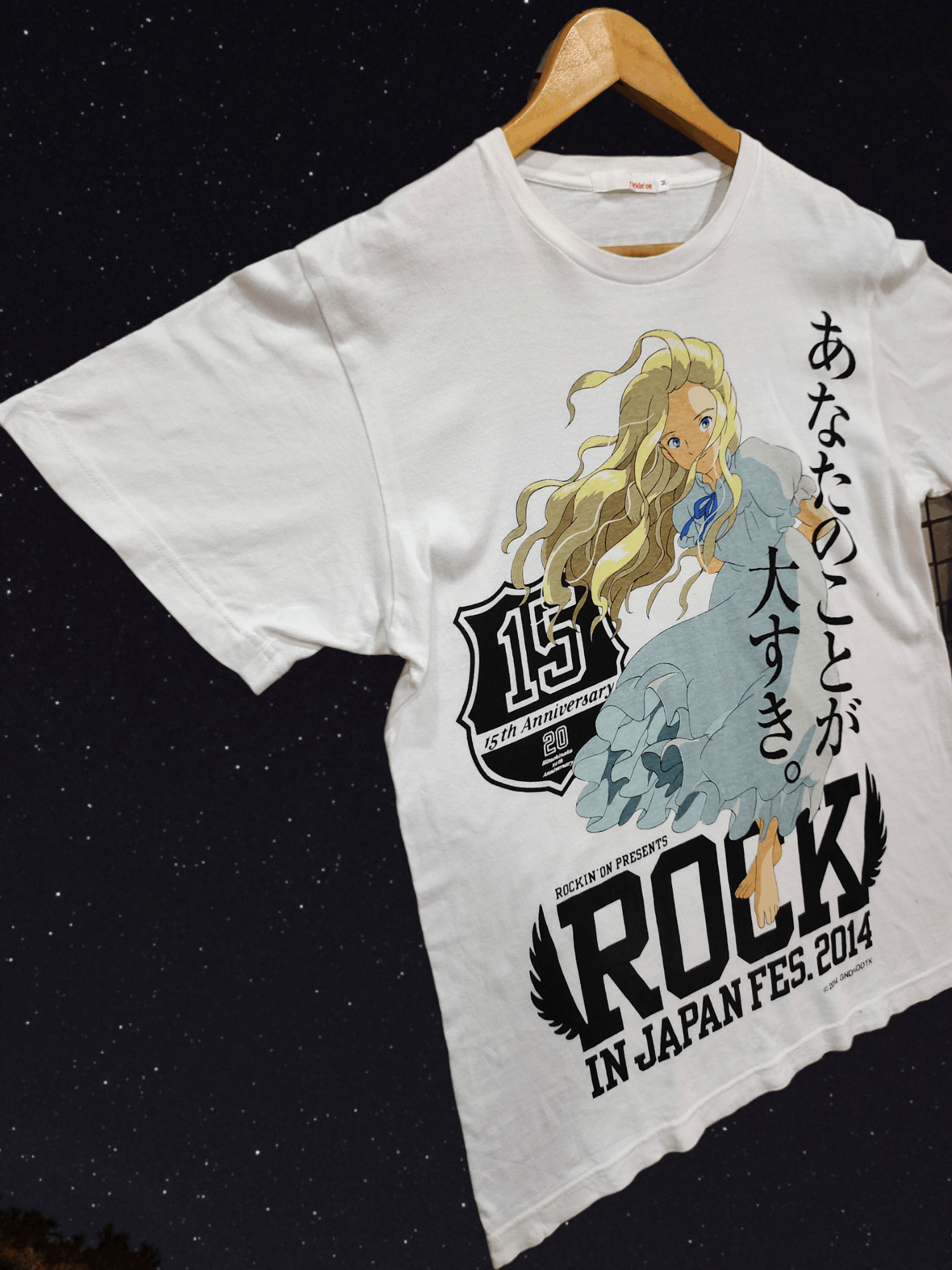 Band Tees × Japanese Brand 15th Anniversary Rock'in JAPAN fes. 2014 tshirt Size US M / EU 48-50 / 2 - 3 Thumbnail