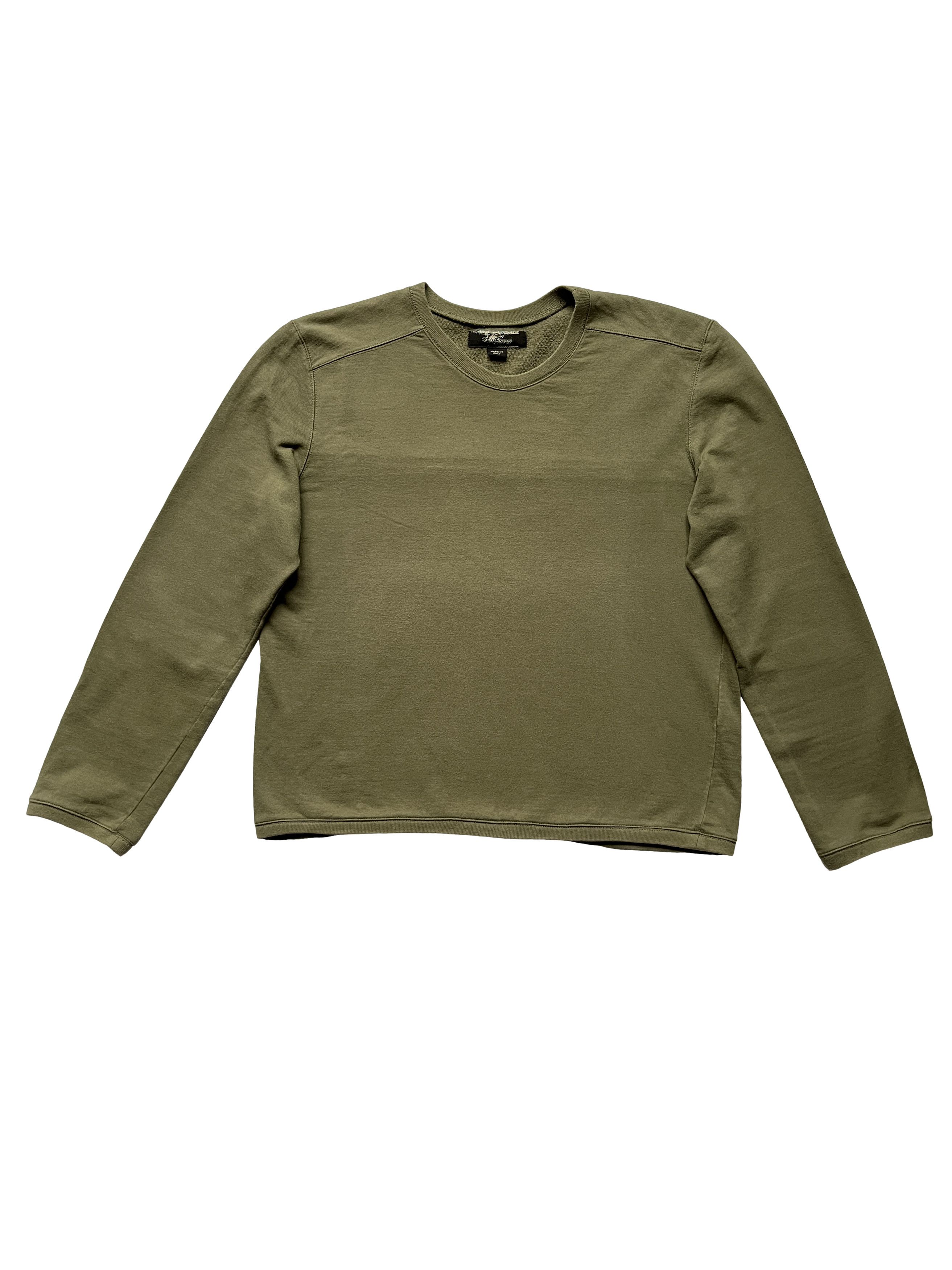 Alexander McQueen 1998 Alexander McQueen Khaki Crewneck Size L / US 10 / IT 46 - 4 Thumbnail
