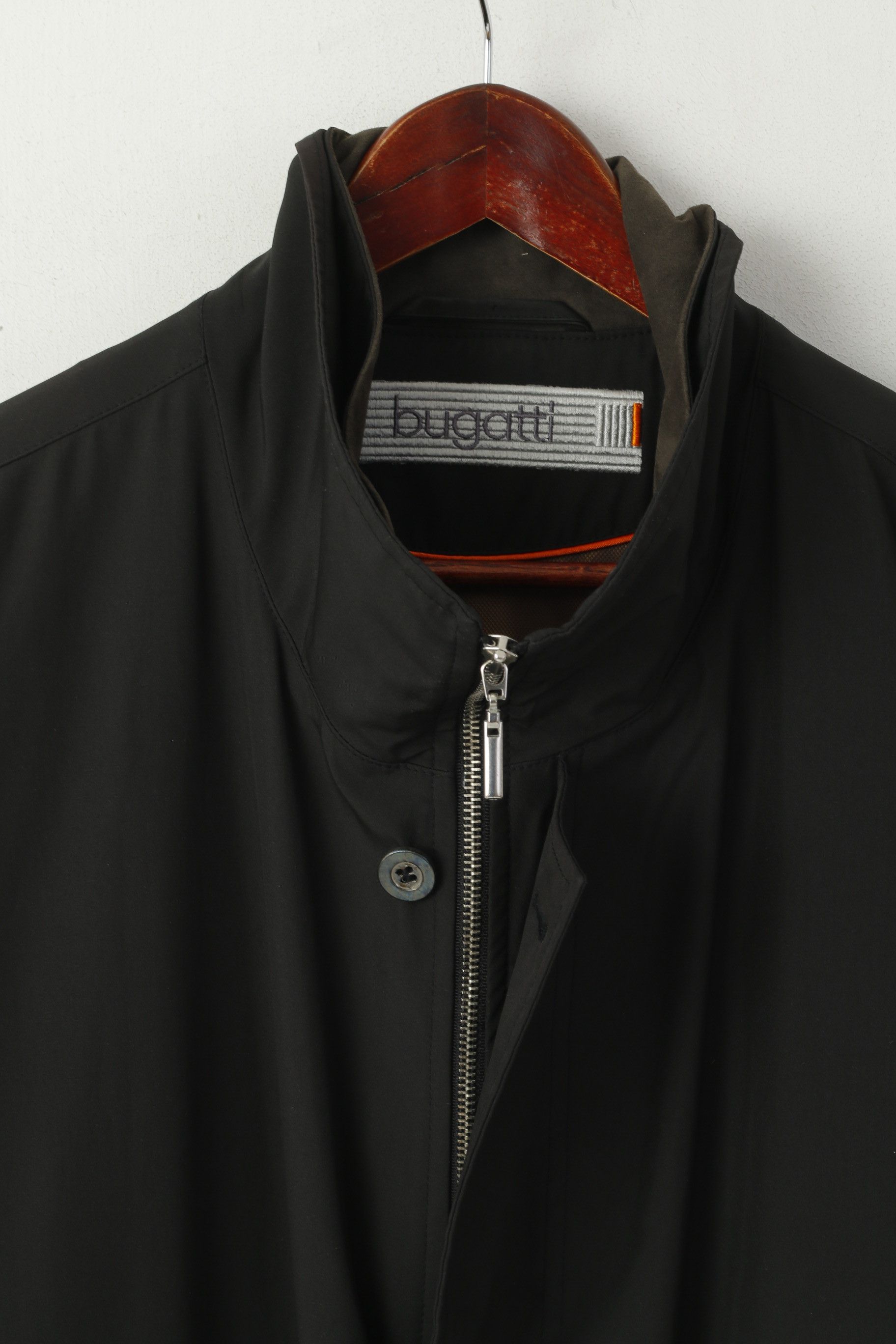 Bugatti Bugatti Men 27 XL Coat Black Lightweight Full Zipper 3240 Size US XL / EU 56 / 4 - 3 Thumbnail