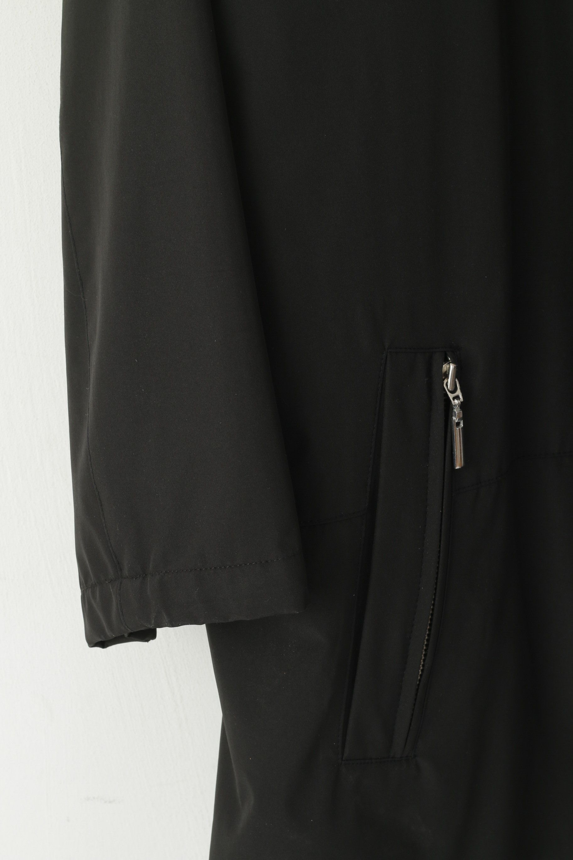 Bugatti Bugatti Men 27 XL Coat Black Lightweight Full Zipper 3240 Size US XL / EU 56 / 4 - 4 Thumbnail