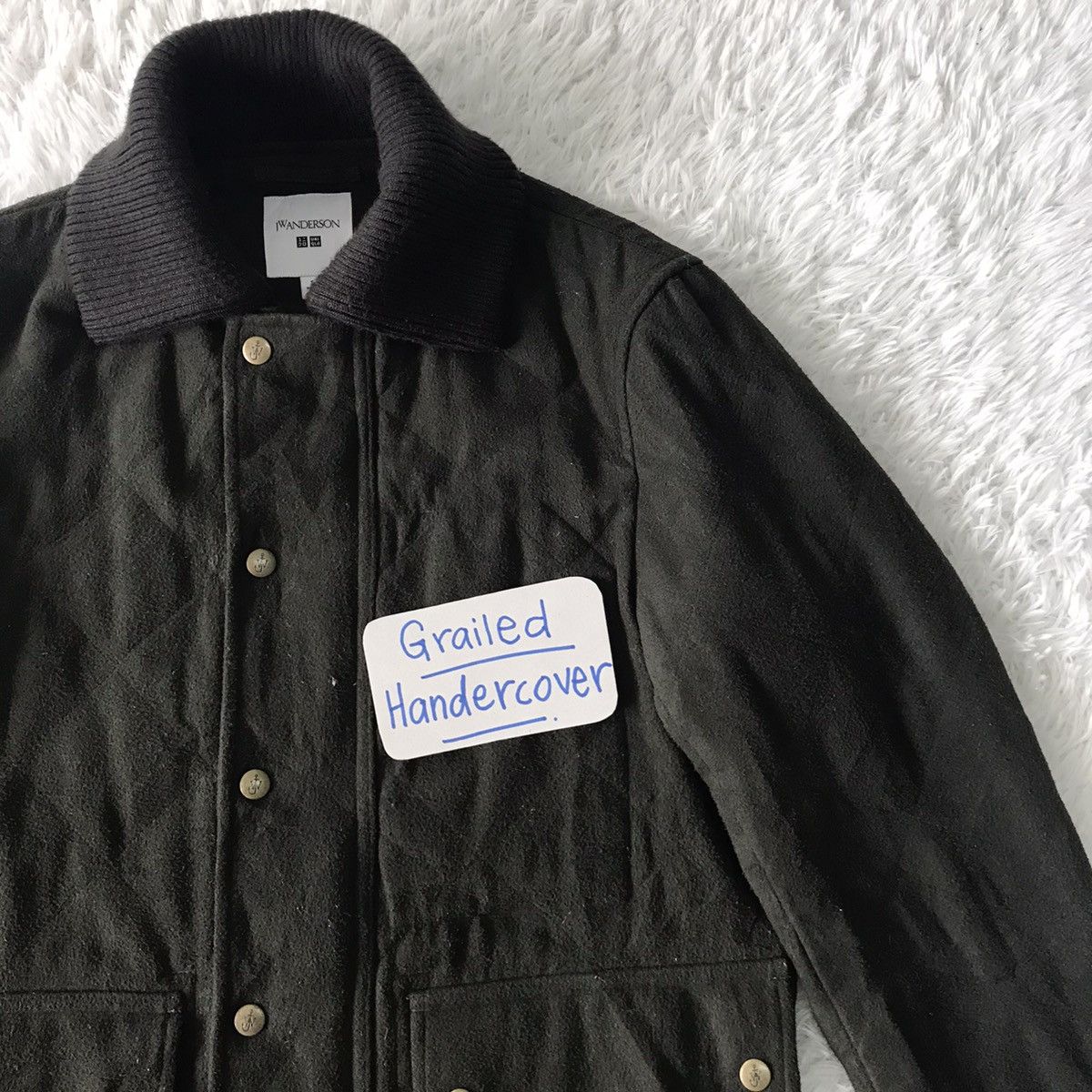 JW Anderson JW Anderson Uniqlo Quilted Style Brim Collar Jacket Size US S / EU 44-46 / 1 - 5 Thumbnail