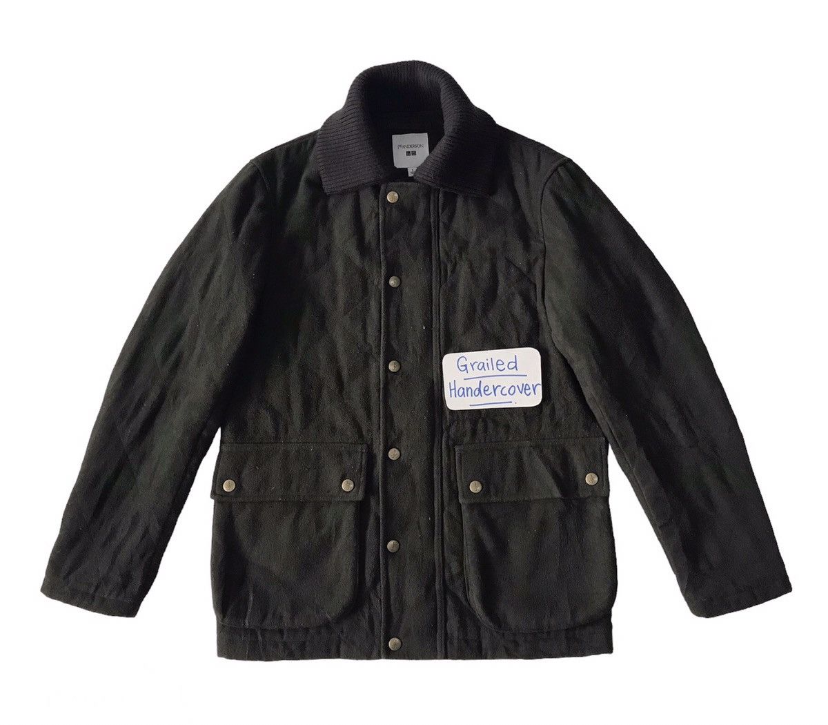 JW Anderson JW Anderson Uniqlo Quilted Style Brim Collar Jacket Size US S / EU 44-46 / 1 - 1 Thumbnail