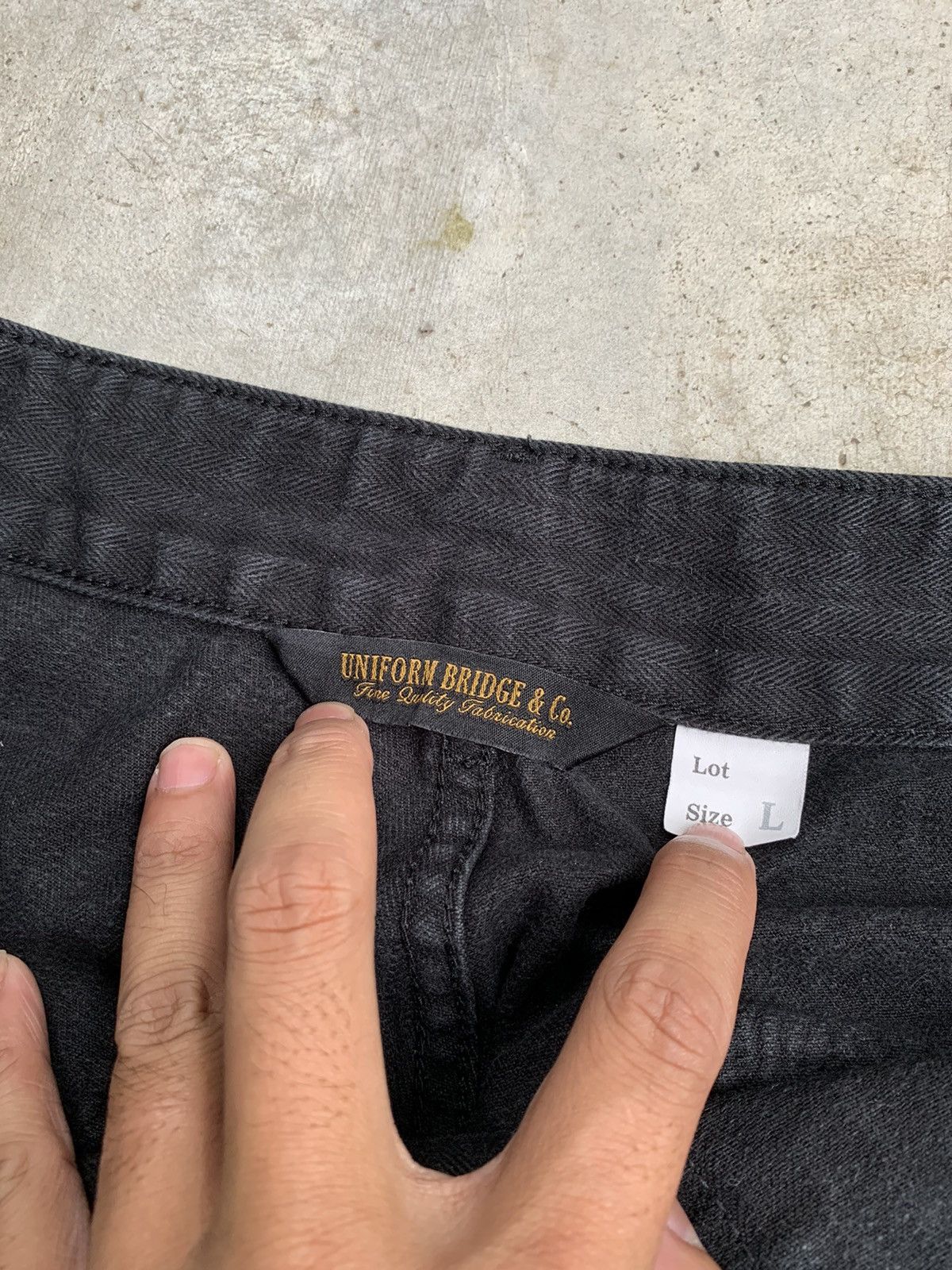 Uniform Bridge 💸BINDINGOFFER💸Fatigue pants union made Size US 32 / EU 48 - 6 Thumbnail