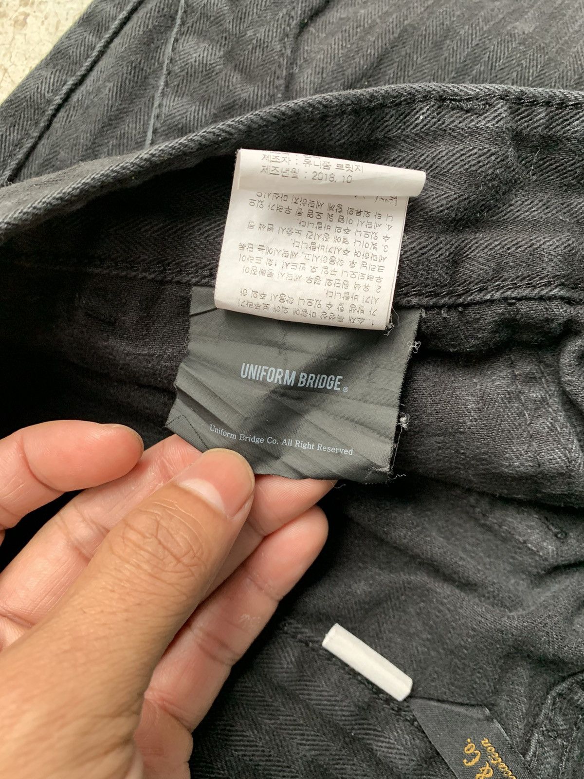 Uniform Bridge 💸BINDINGOFFER💸Fatigue pants union made Size US 32 / EU 48 - 4 Thumbnail