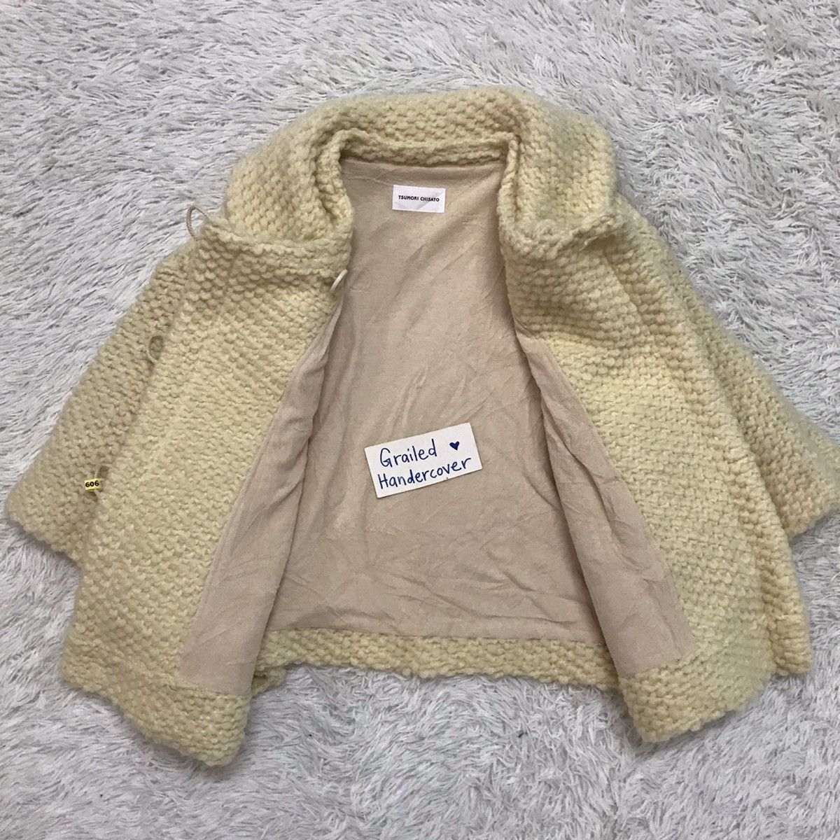 Tsumori Chisato Tsumori Chisato Issey Miyake Pile Fleece/Knit Women Jacket Size S / US 4 / IT 40 - 7 Thumbnail