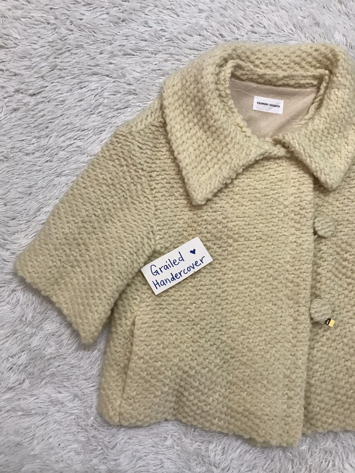 Tsumori Chisato Tsumori Chisato Issey Miyake Pile Fleece/Knit Women Jacket Size S / US 4 / IT 40 - 4 Thumbnail