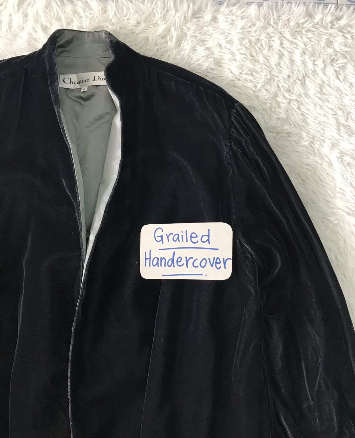 Christian Dior Monsieur Christian Dior Velvet Like Robe Jacket Size M / US 6-8 / IT 42-44 - 4 Thumbnail