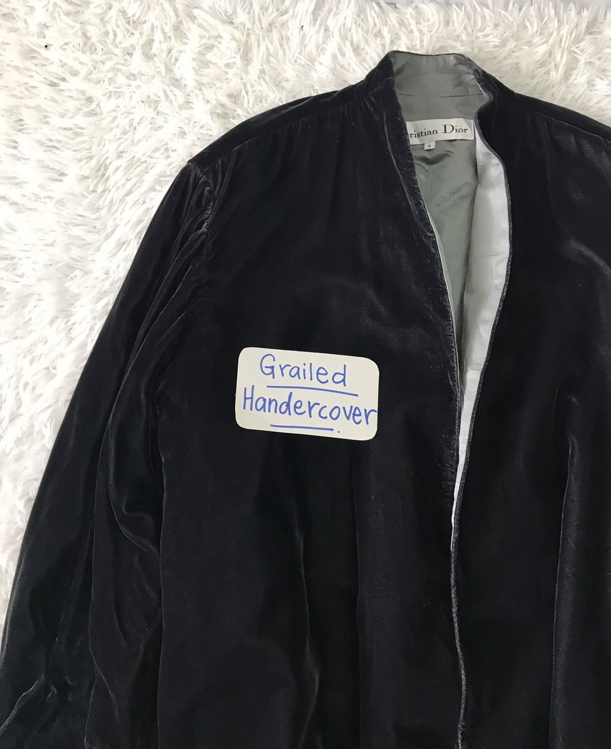 Christian Dior Monsieur Christian Dior Velvet Like Robe Jacket Size M / US 6-8 / IT 42-44 - 3 Thumbnail