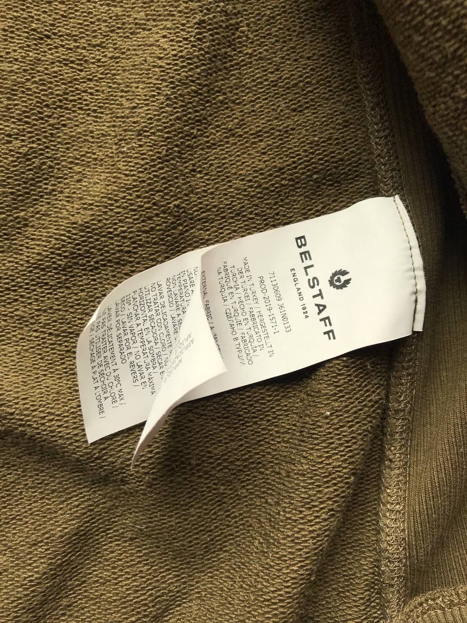 Belstaff Belstaff Badge Zip Sweatshirt Hoodie Size US S / EU 44-46 / 1 - 7 Thumbnail