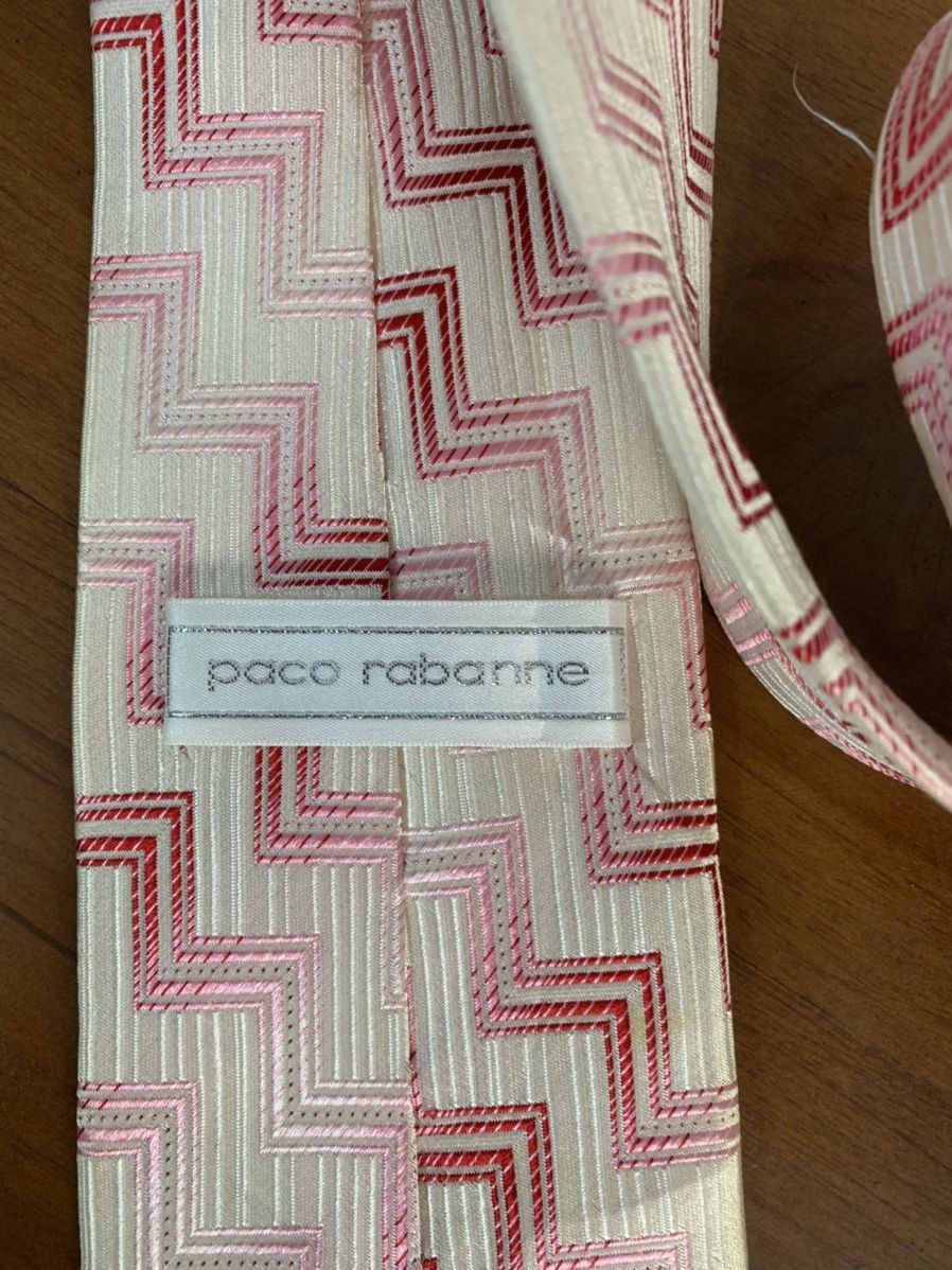 Other Paco Rabanne Silk Necktie Size ONE SIZE - 5 Thumbnail