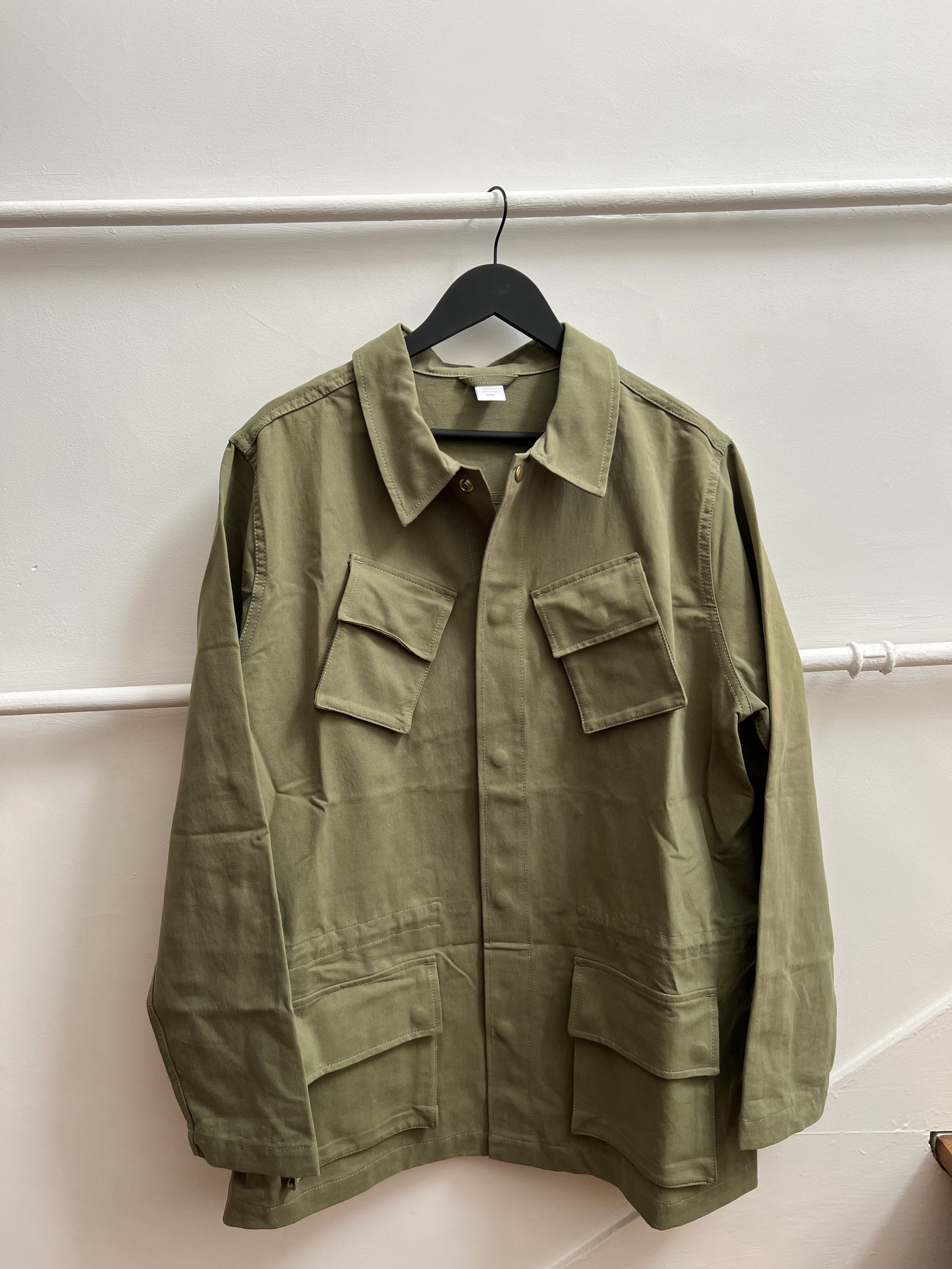 Jjjjound Jjjjound Utility Jacket - Olive | Grailed