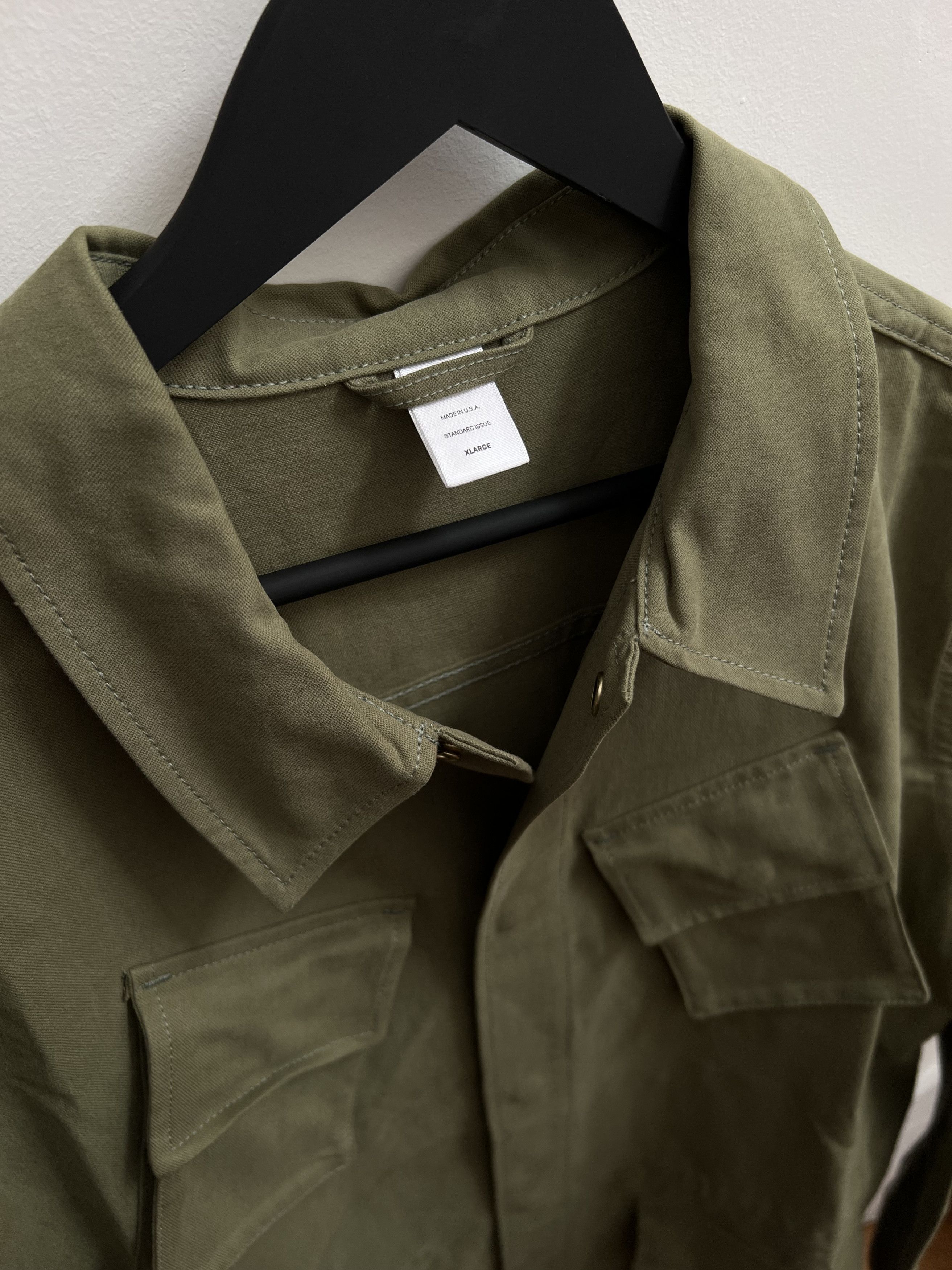 JJJJound Utility Jacket - Olive - ミリタリージャケット