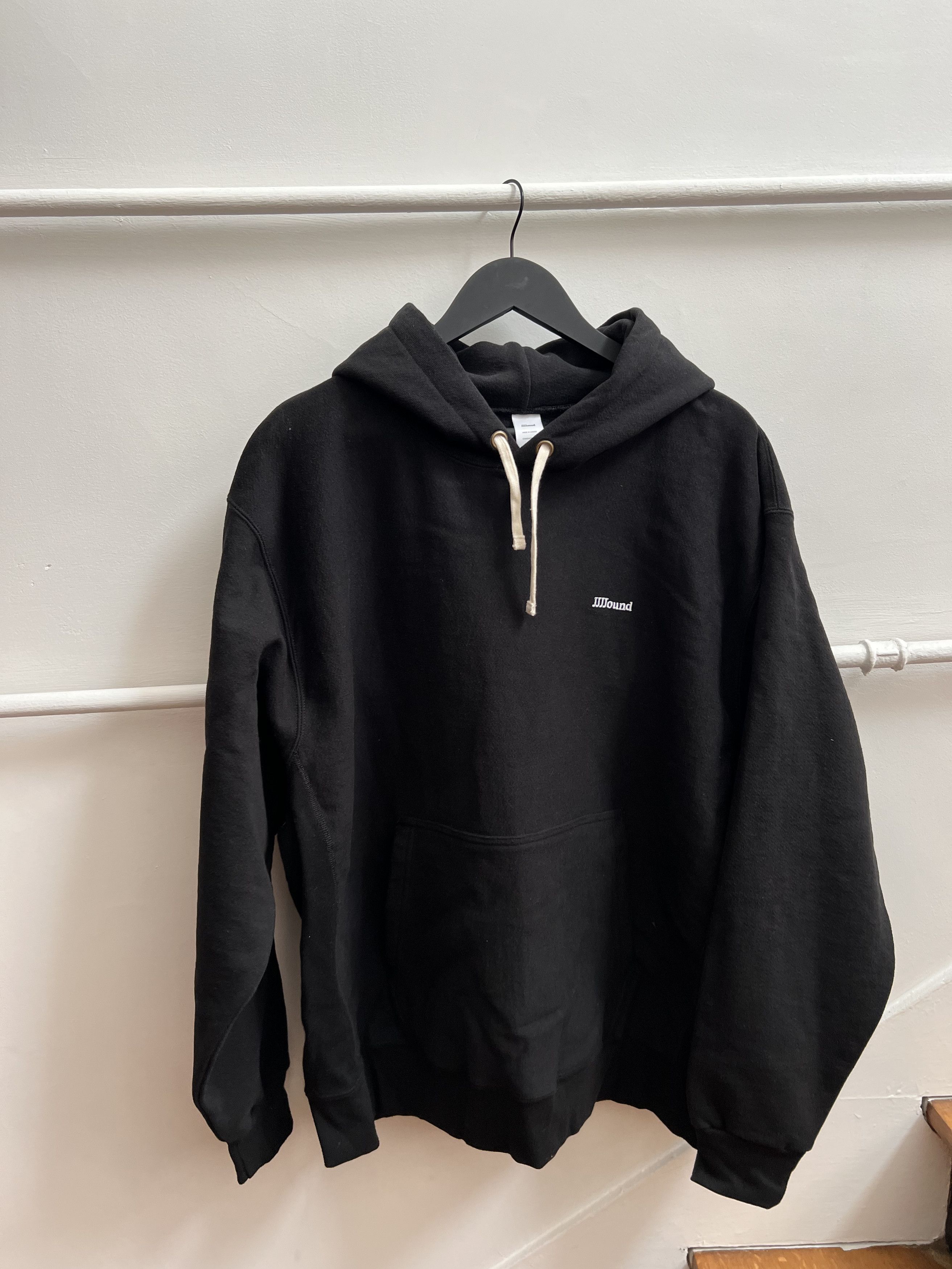 jjjjound J80 Hoodie black Lサイズ特に汚れなどはありません