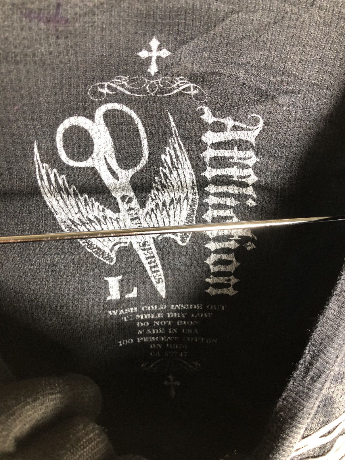 Affliction × Seditionaries Affliction Skull Logo long sleeve shirt Size US M / EU 48-50 / 2 - 8 Thumbnail