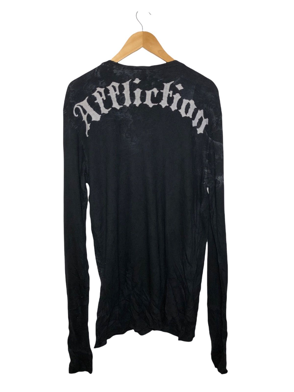 Affliction × Seditionaries Affliction Skull Logo long sleeve shirt Size US M / EU 48-50 / 2 - 2 Thumbnail
