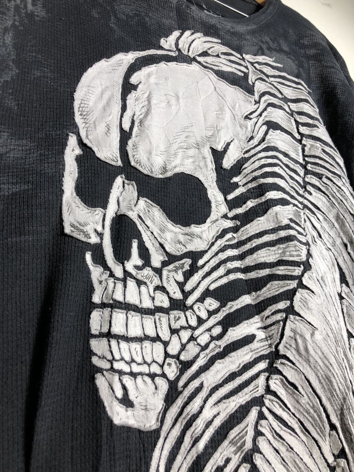 Affliction × Seditionaries Affliction Skull Logo long sleeve shirt Size US M / EU 48-50 / 2 - 6 Thumbnail