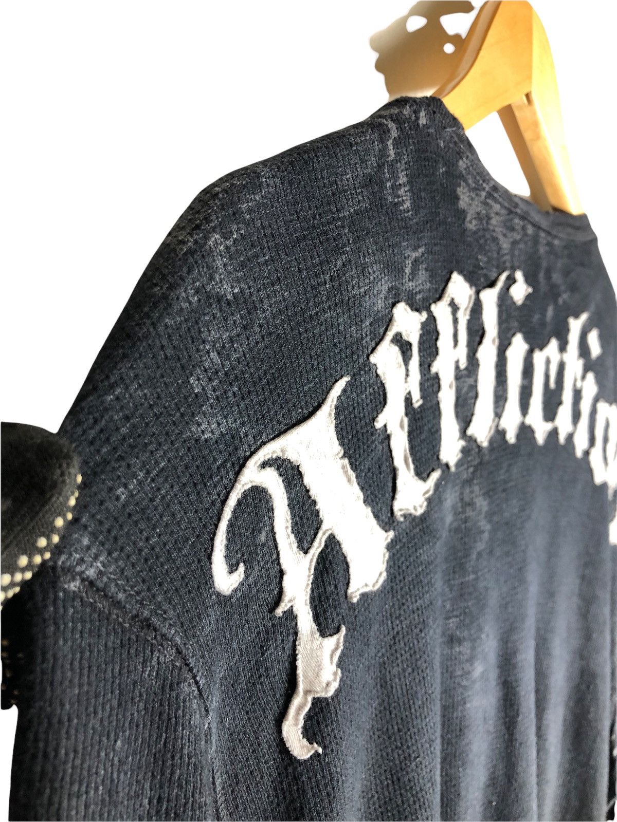 Affliction × Seditionaries Affliction Skull Logo long sleeve shirt Size US M / EU 48-50 / 2 - 5 Thumbnail