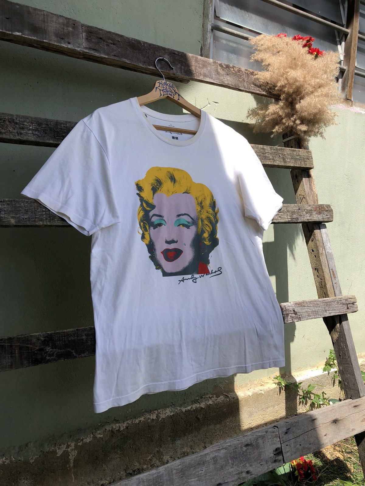 Andy Warhol x Maryln Monroe Uniqlo Big Logo Tees