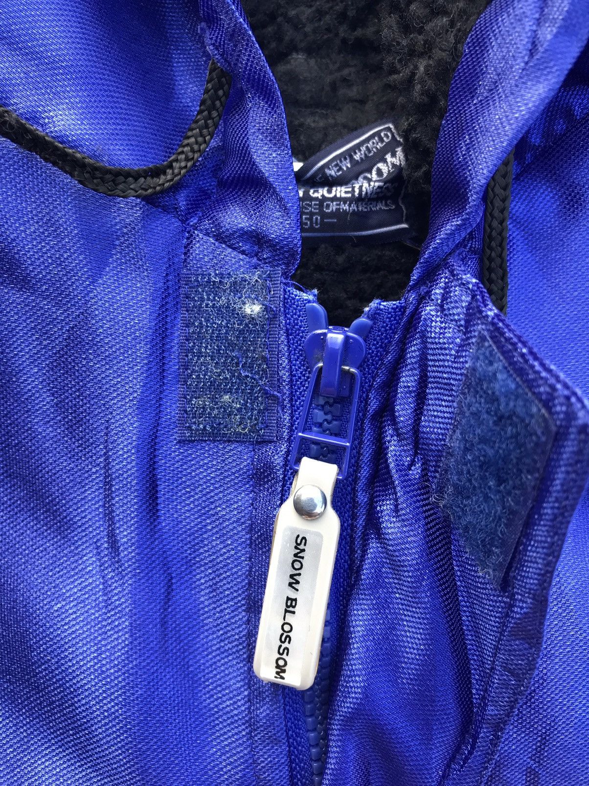 Vintage Snow Blossom Peace Windbreaker Long Coat Jacket Hoodies Size US L / EU 52-54 / 3 - 9 Thumbnail