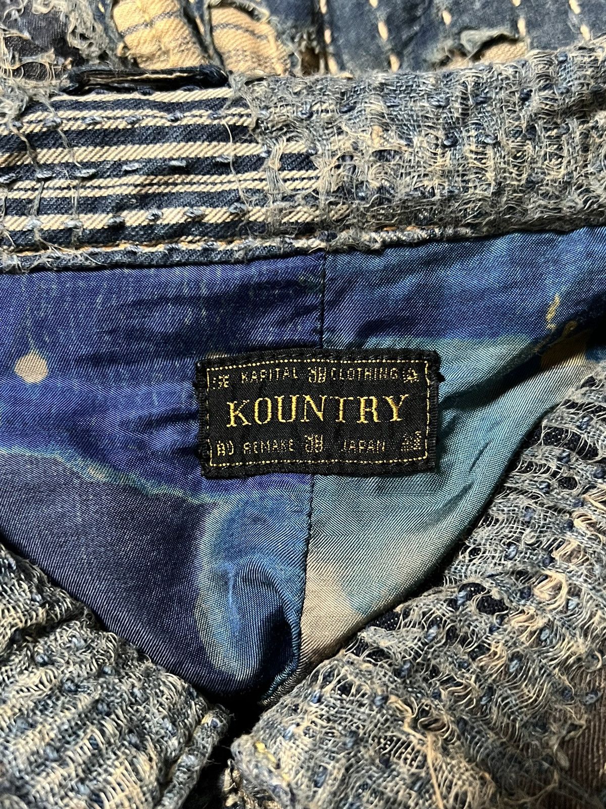 Kapital × Kapital Kountry Kapital Kountry BORO SPRING 1ST Denim Jacket Size US XL / EU 56 / 4 - 5 Thumbnail