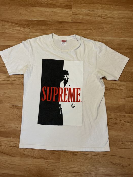 Supreme Supreme Scarface Split Tee White | Grailed