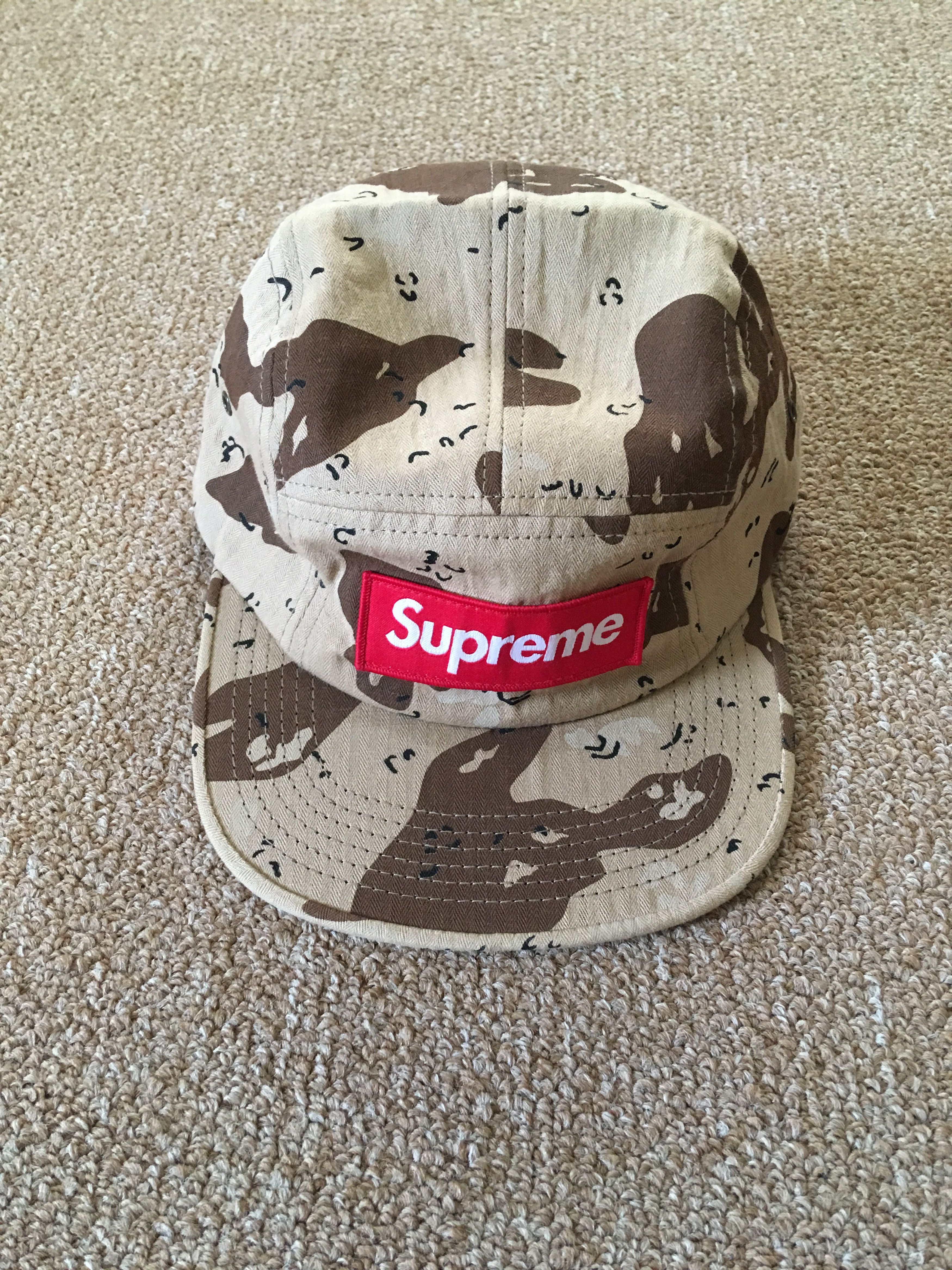 帽子 Supreme Chip Camo Camp Cap 2012f/ w Supreme Supreme f/w 12 chip camo camp cap | Grailed