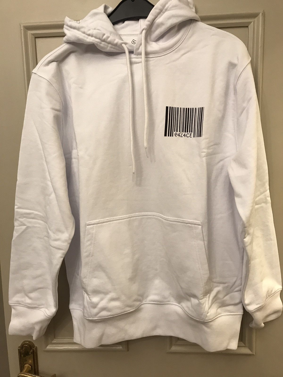 Palace barcode hoodie on sale