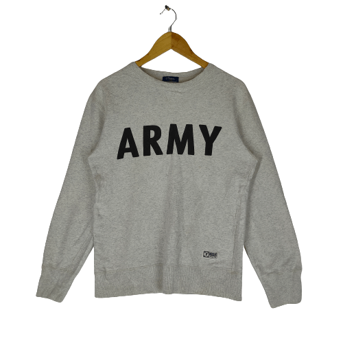 Vintage VINTAGE !! DISCUS ATHLETIC ARMY Spellout Msize Sweatshirt Size US M / EU 48-50 / 2 - 1 Thumbnail