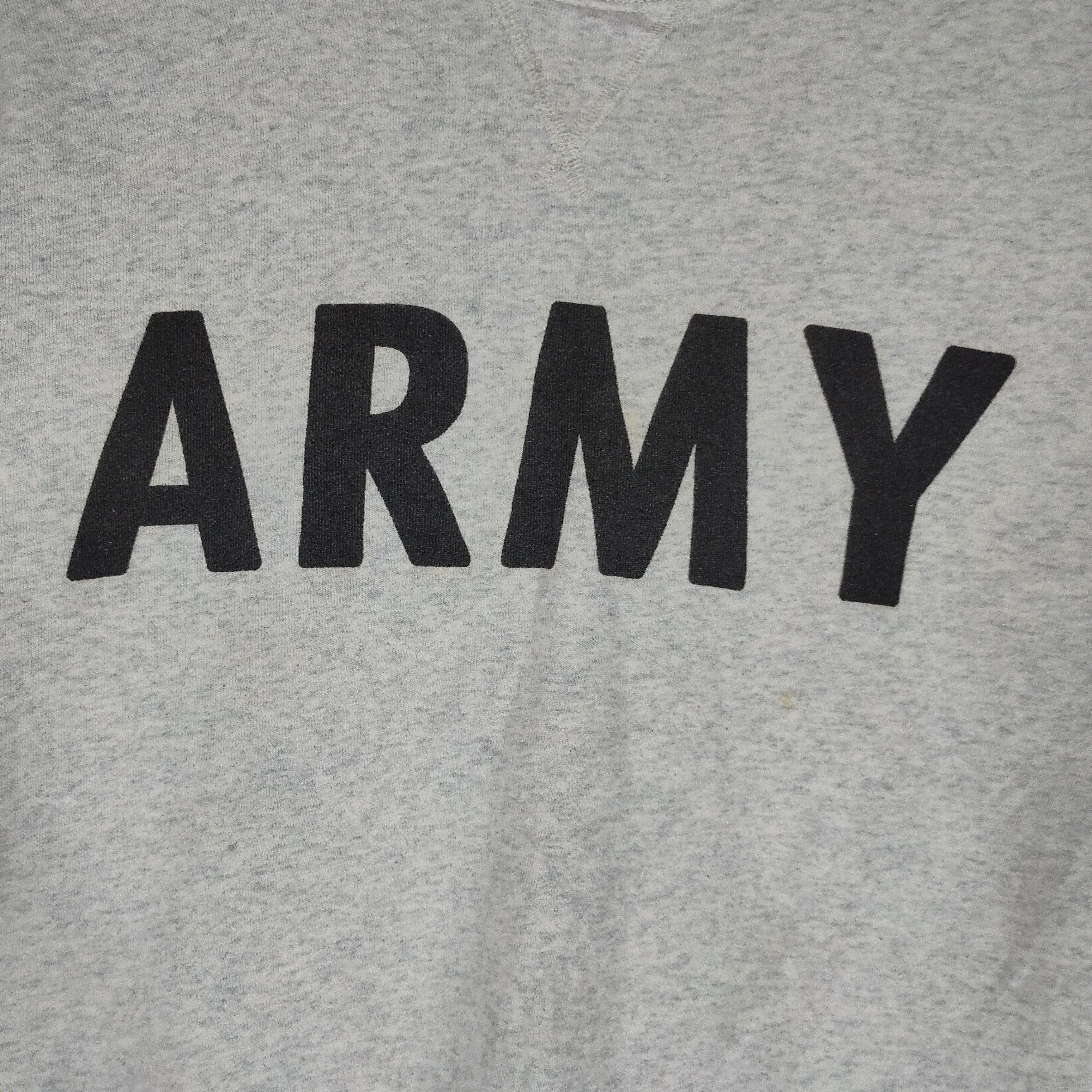 Vintage VINTAGE !! DISCUS ATHLETIC ARMY Spellout Msize Sweatshirt Size US M / EU 48-50 / 2 - 3 Thumbnail
