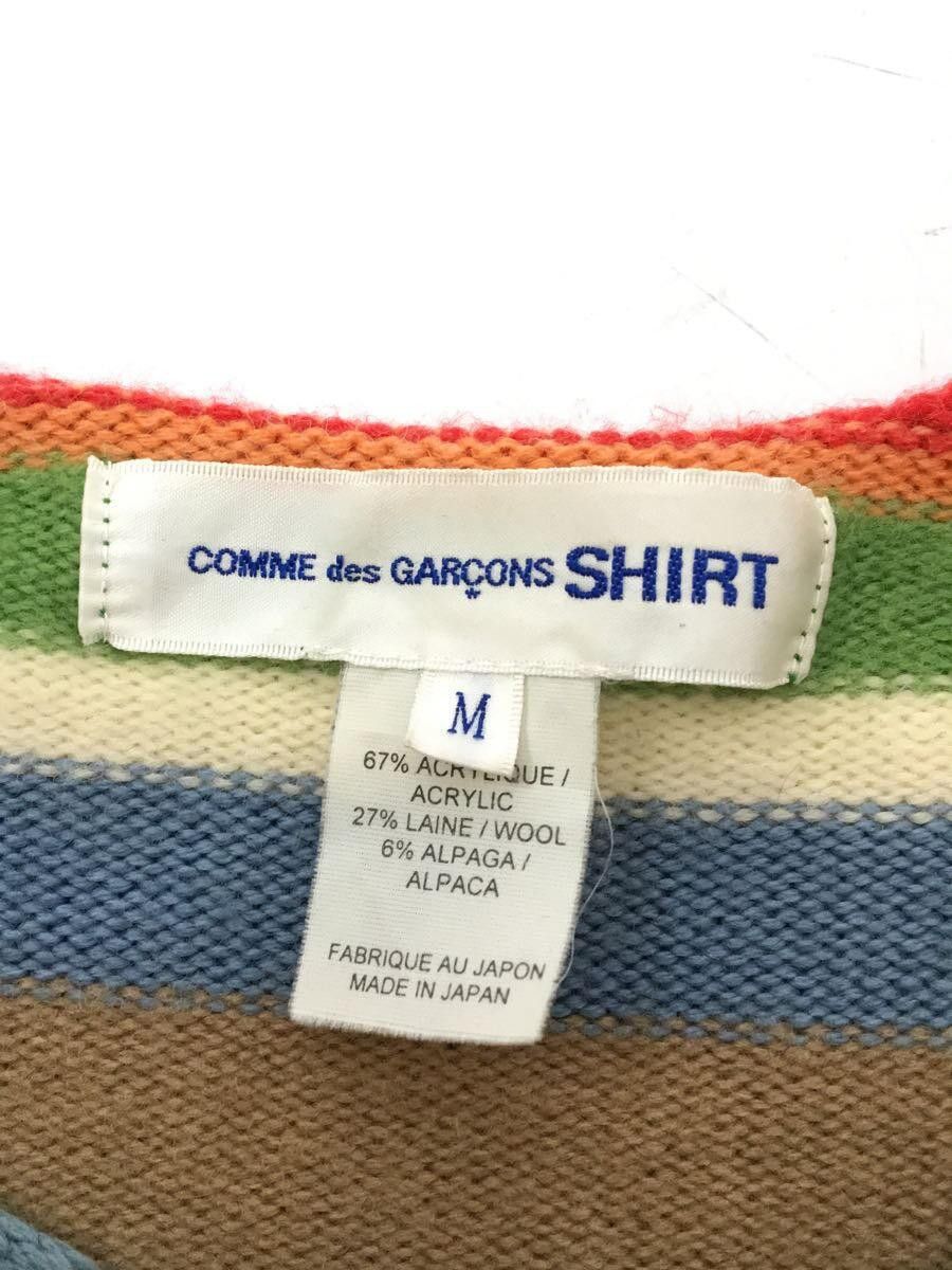 Comme des Garcons Multi-border stripe knitted sweater Size US M / EU 48-50 / 2 - 4 Thumbnail