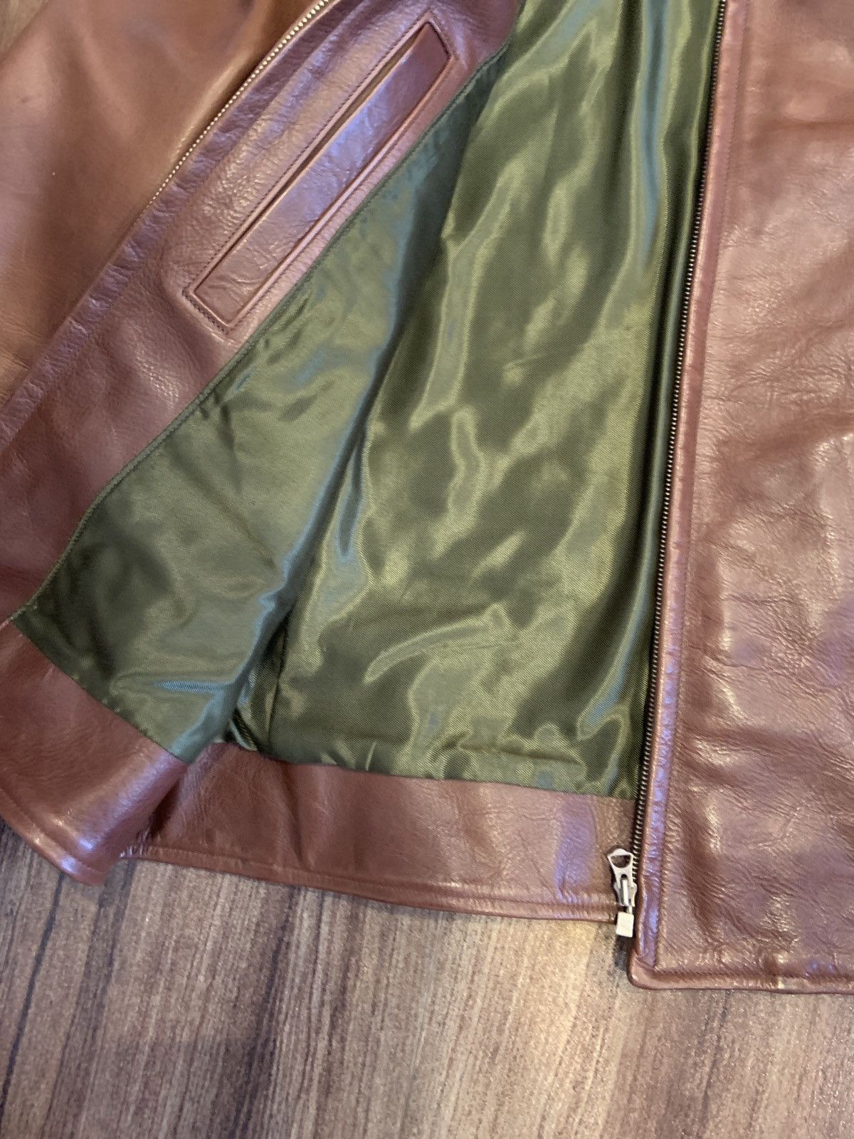 Custom Jacket Field Leathers Size 40 Horsehide Jacket Size US M / EU 48-50 / 2 - 3 Thumbnail
