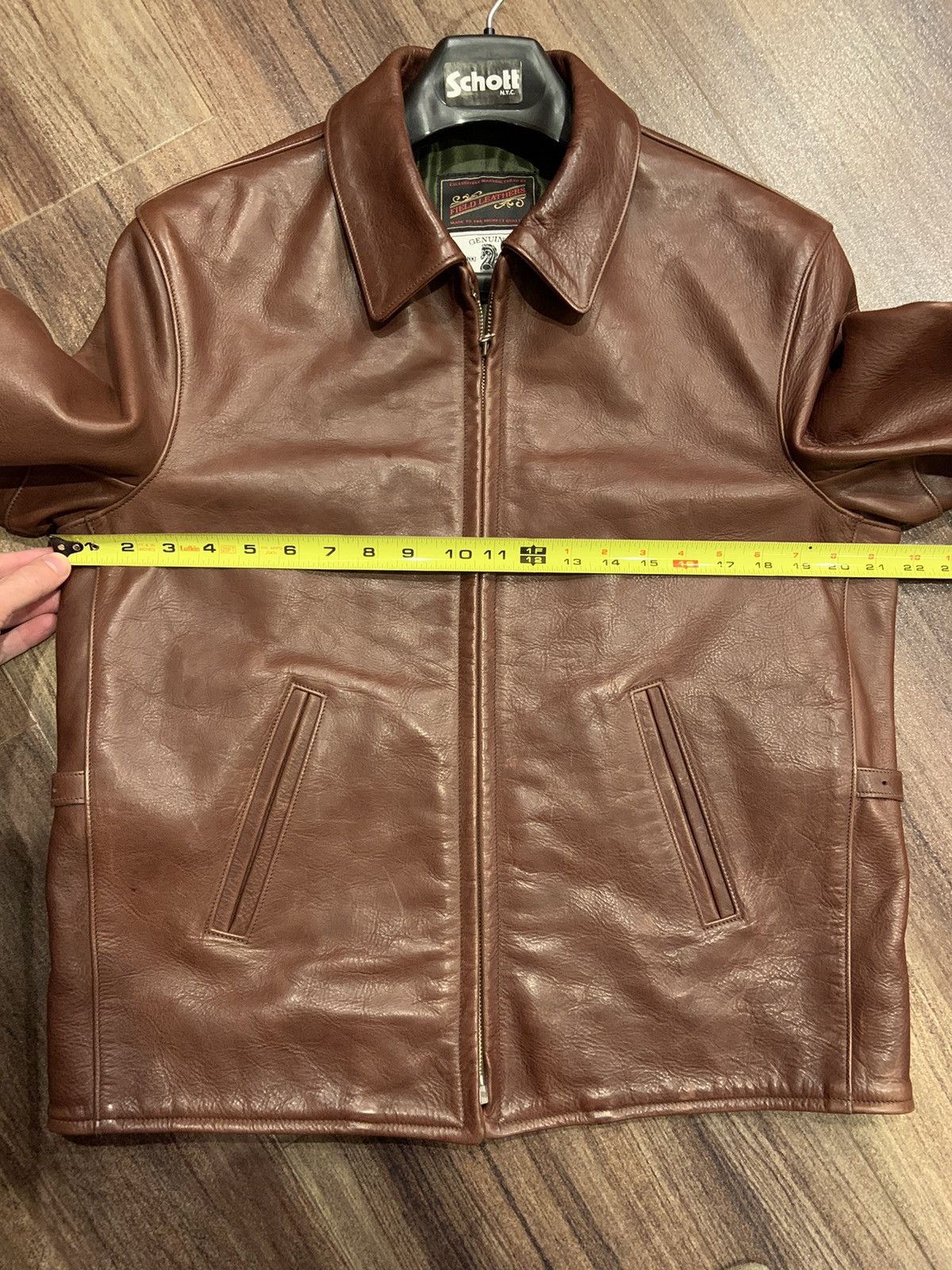 Custom Jacket Field Leathers Size 40 Horsehide Jacket Size US M / EU 48-50 / 2 - 7 Preview