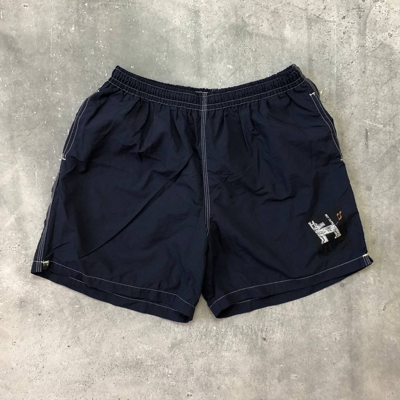 Mambo Vintage 2000s Mambo Farting Dog Shorts Blue Size L Size US 34 / EU 50 - 1 Thumbnail