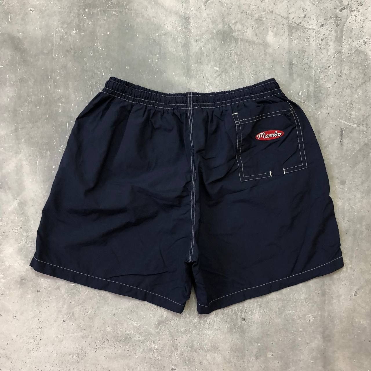 Mambo Vintage 2000s Mambo Farting Dog Shorts Blue Size L Size US 34 / EU 50 - 2 Thumbnail