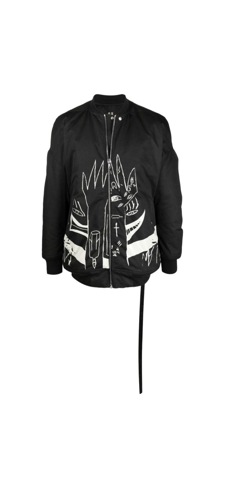 【関税込み】rick owens 'Jumbo flight' bomber jacket Black Jumbo Flight Bomber Jacket by Rick Owens DRKSHDW on Sale