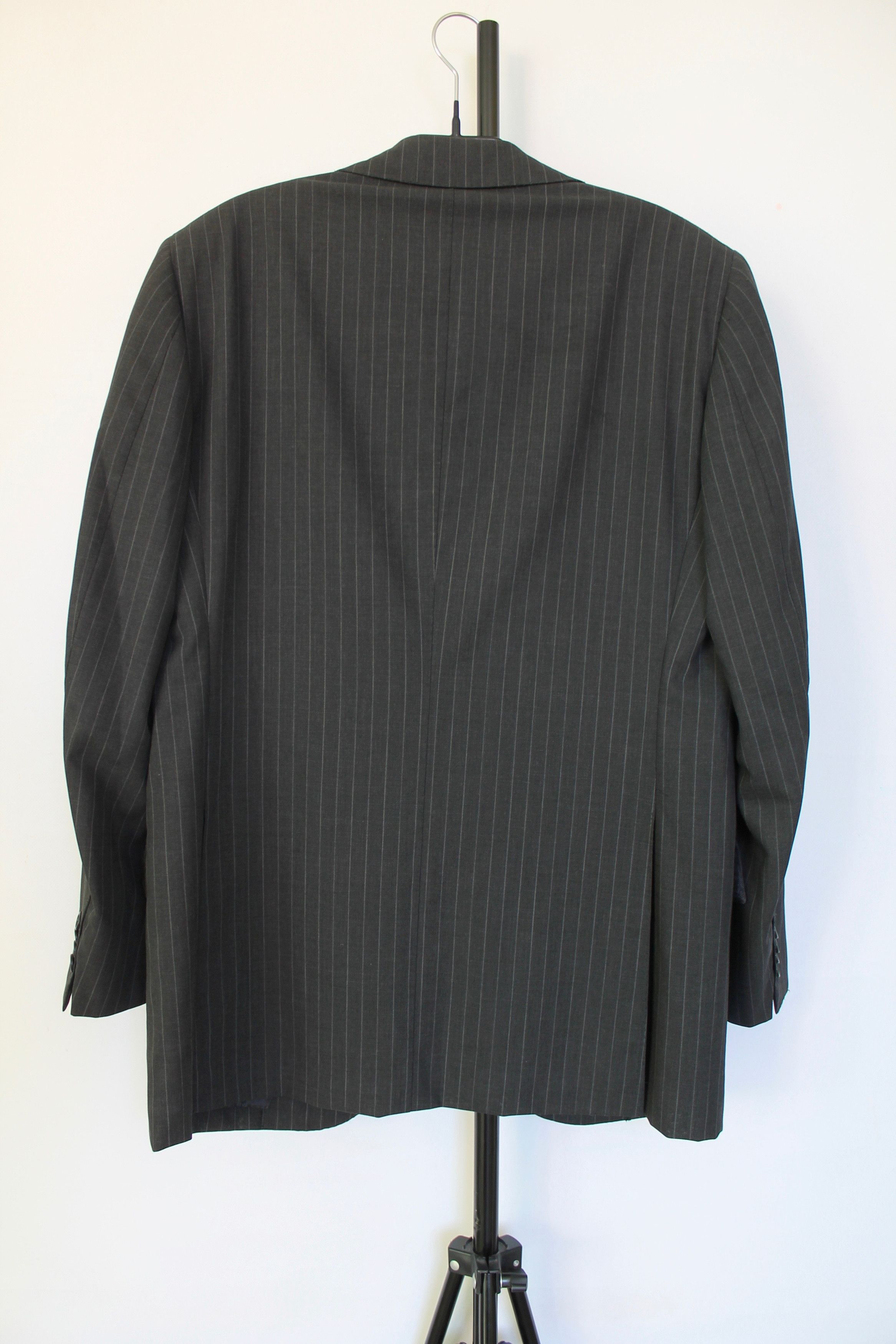 Luigi Borrelli Luigi Borelli Napoli Blazer B90 Striped Blazer 100% Wool Size 38R - 10 Thumbnail