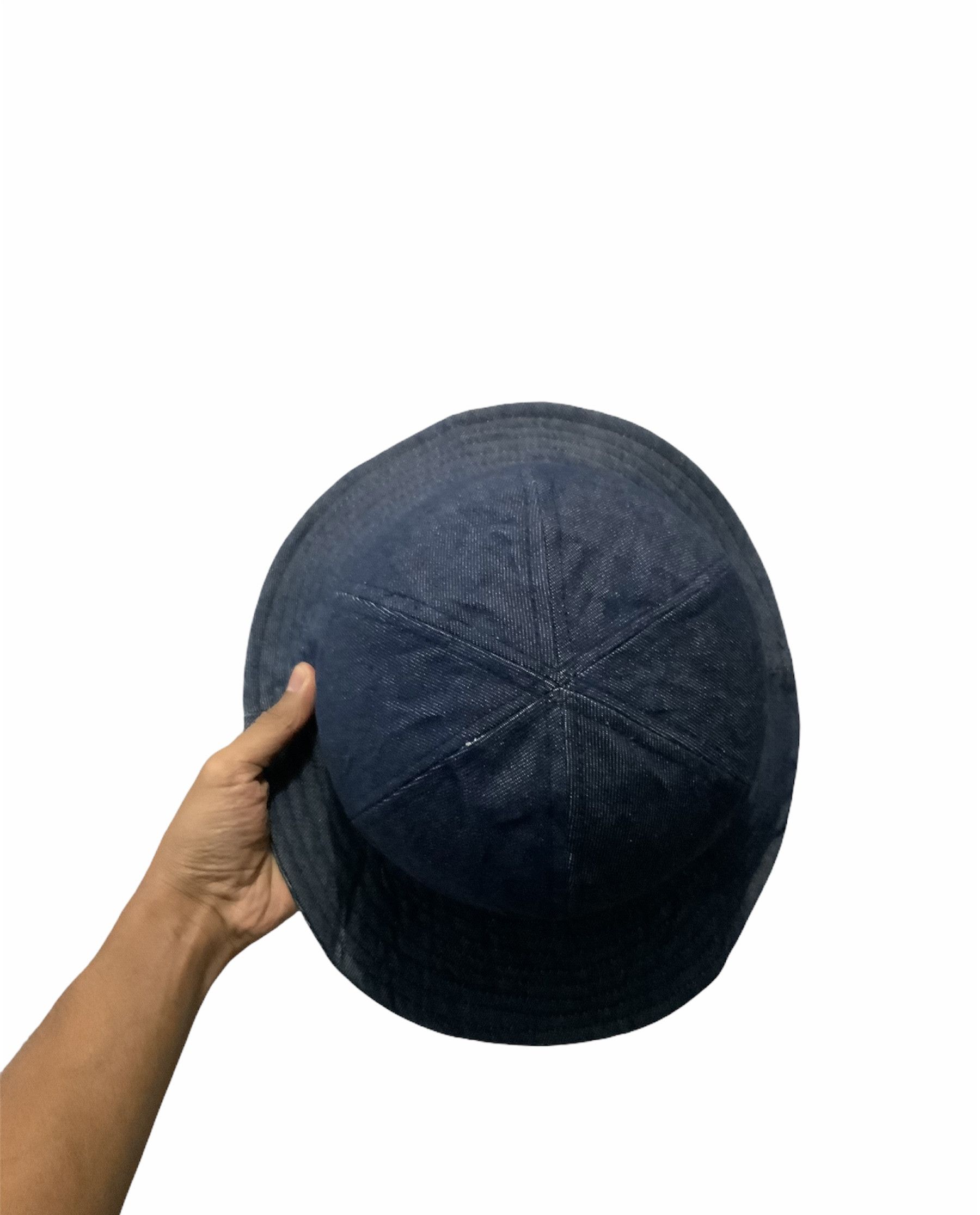 Japanese Brand Distressed Denim Jeans Bucket Hat Size ONE SIZE - 9 Thumbnail