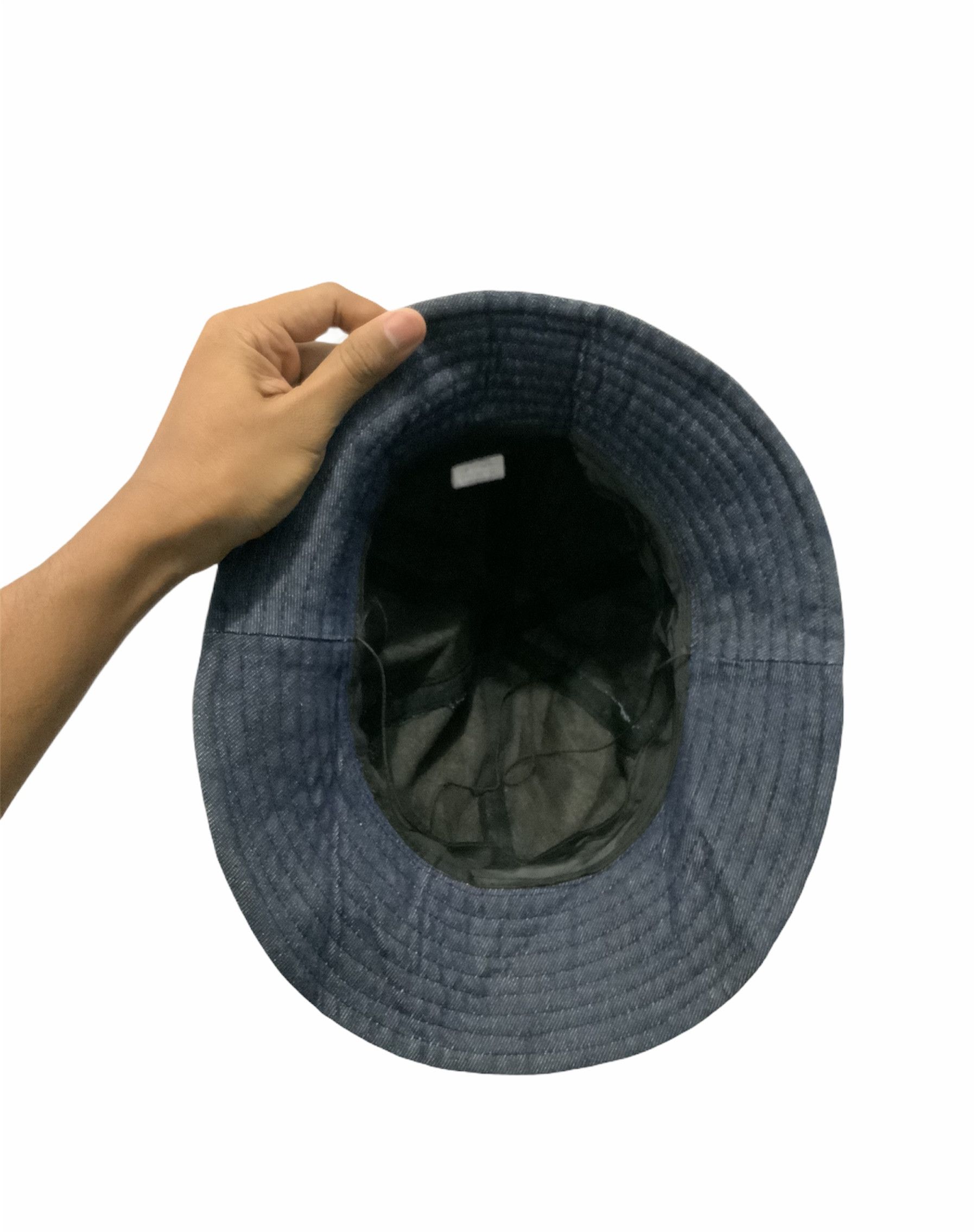 Japanese Brand Distressed Denim Jeans Bucket Hat Size ONE SIZE - 8 Thumbnail