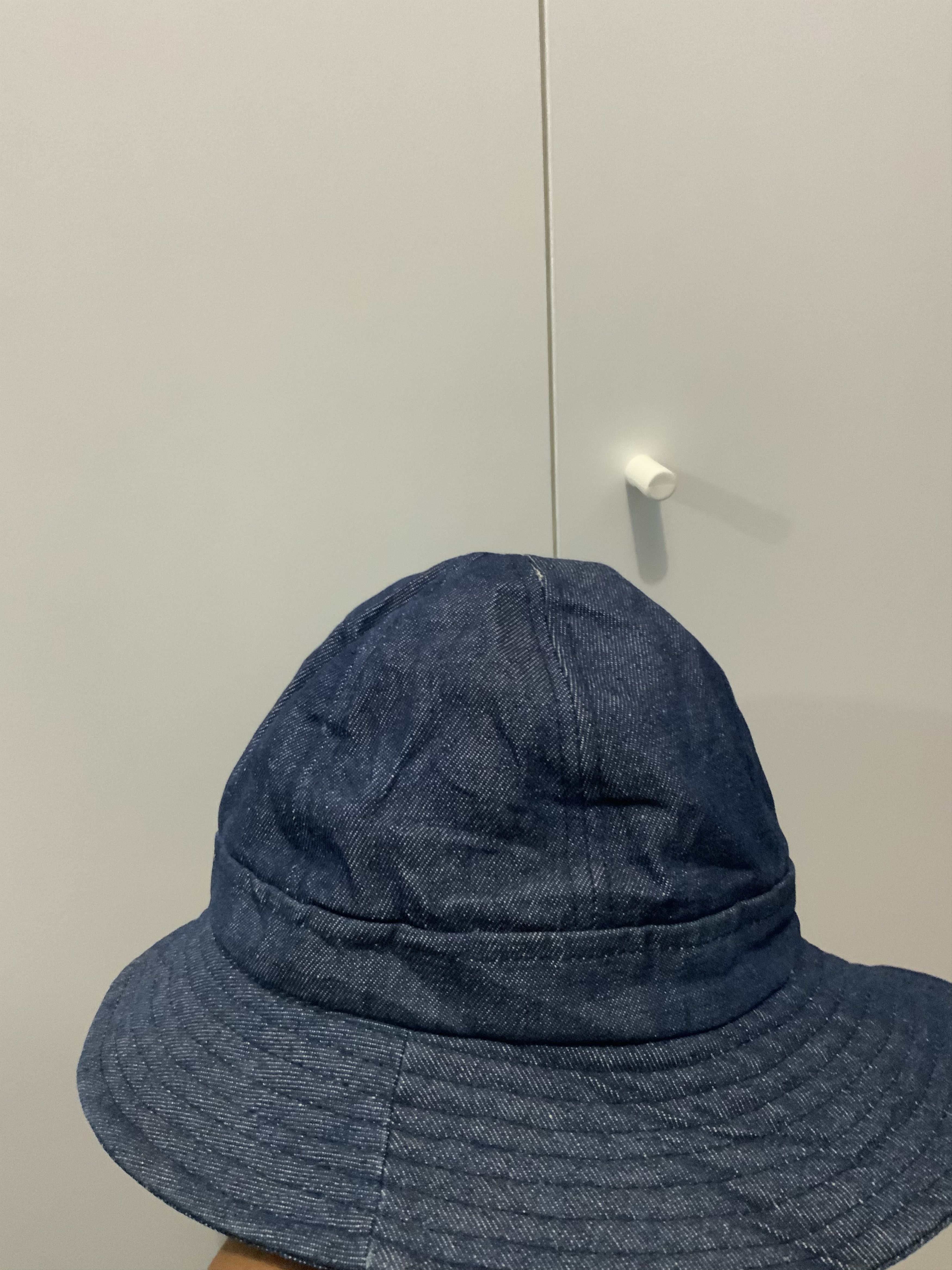 Japanese Brand Distressed Denim Jeans Bucket Hat Size ONE SIZE - 10 Thumbnail