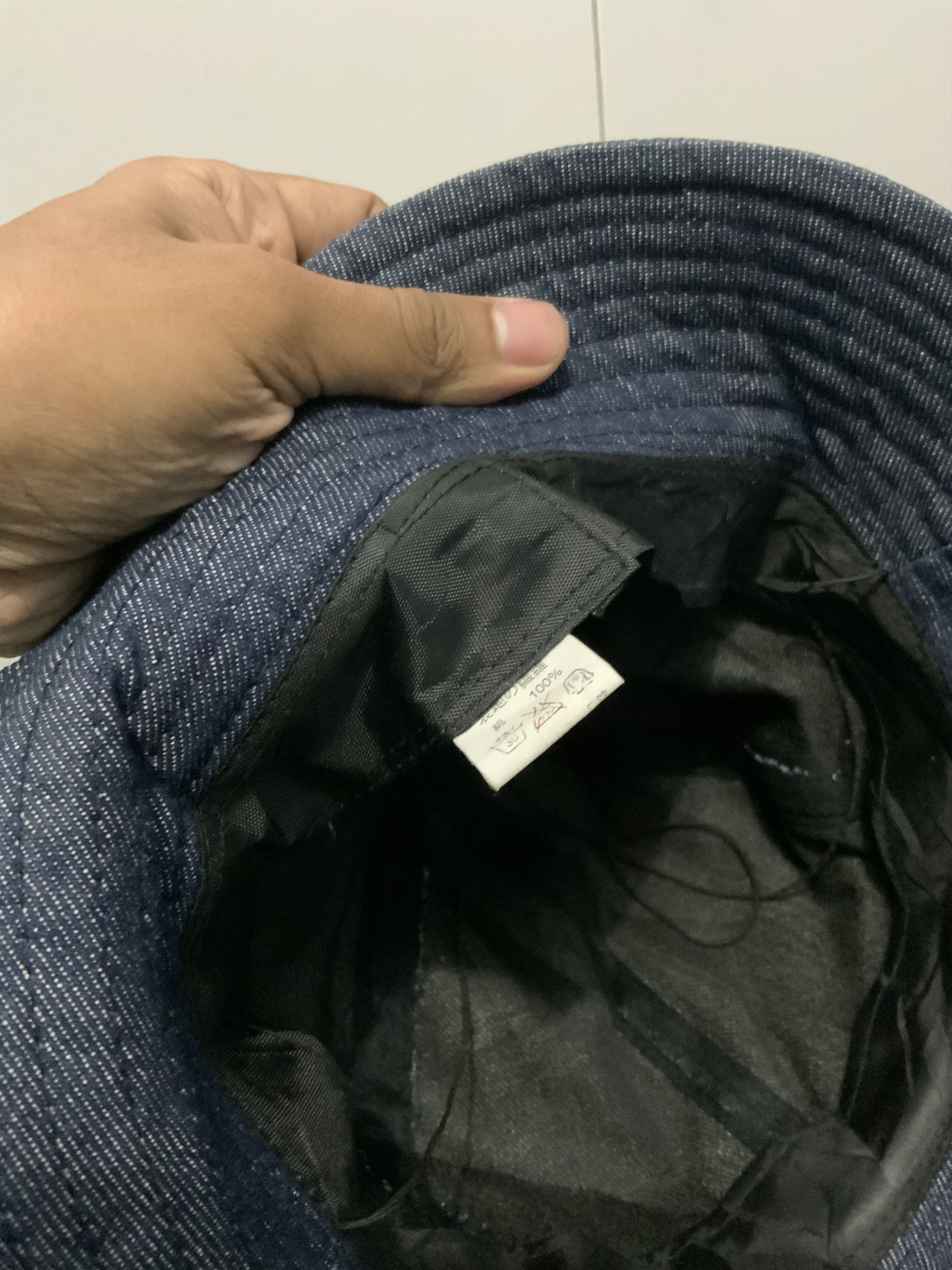 Japanese Brand Distressed Denim Jeans Bucket Hat Size ONE SIZE - 16 Thumbnail