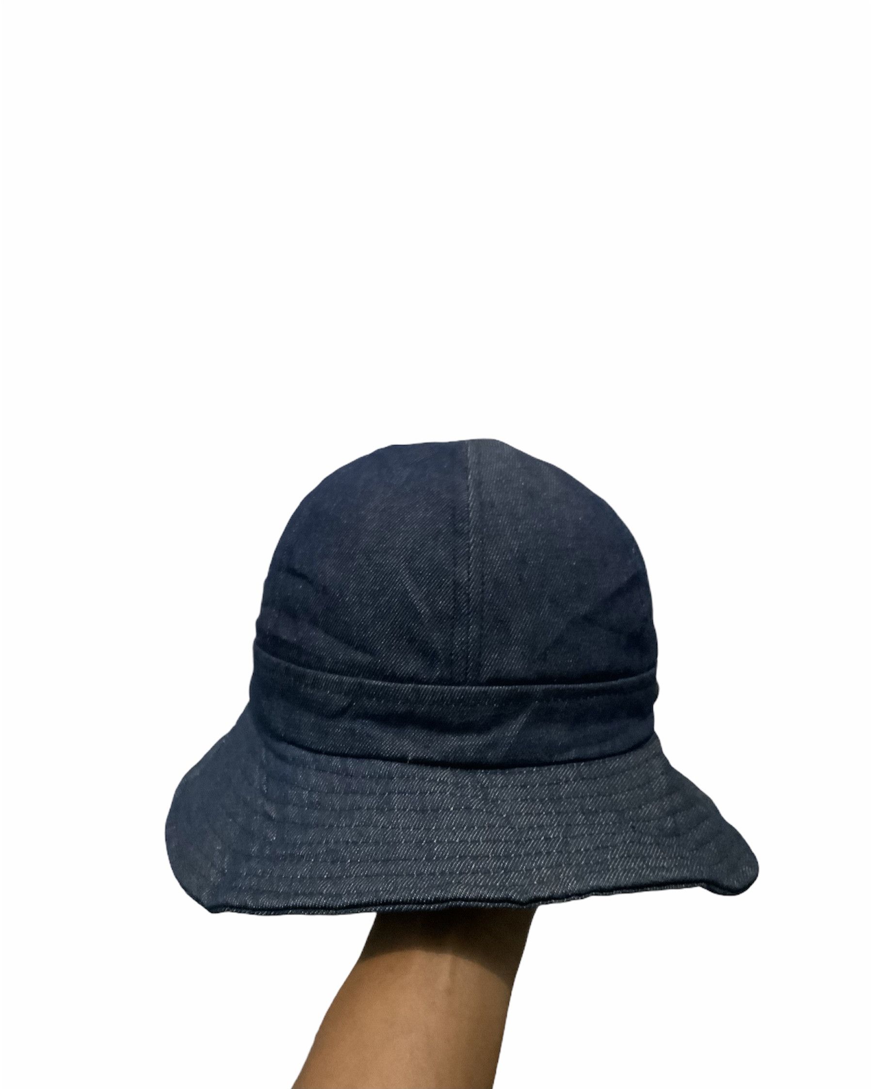 Japanese Brand Distressed Denim Jeans Bucket Hat Size ONE SIZE - 3 Thumbnail